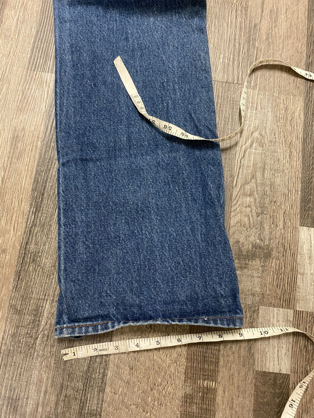 Levi's Vintage 1985 80’s Levis Bootcut Flare Denim Jeans Rare Grail Size US 34 / EU 50 - 8 Thumbnail