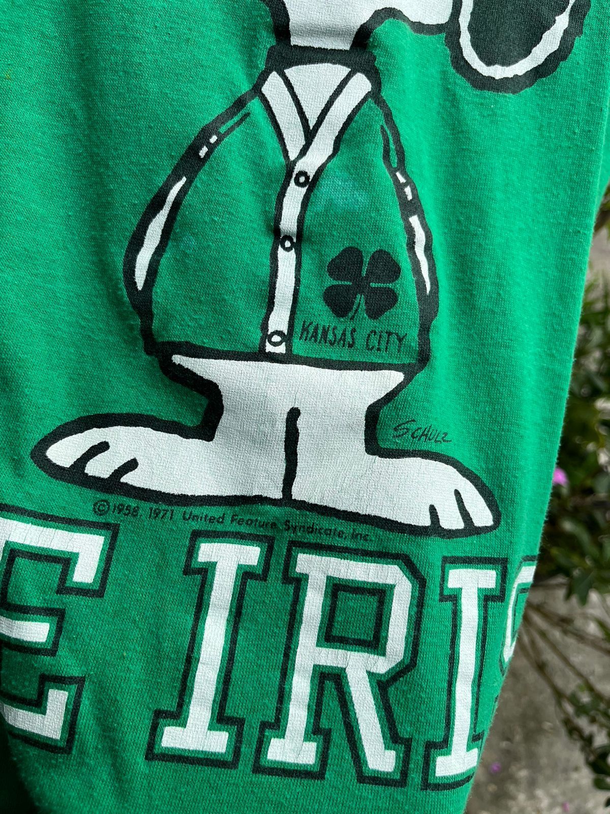 Cartoon Network × Peanuts × Vintage Peanuts 1971 joe irish united feature syndicate tee tshirt Size US XL / EU 56 / 4 - 4 Thumbnail