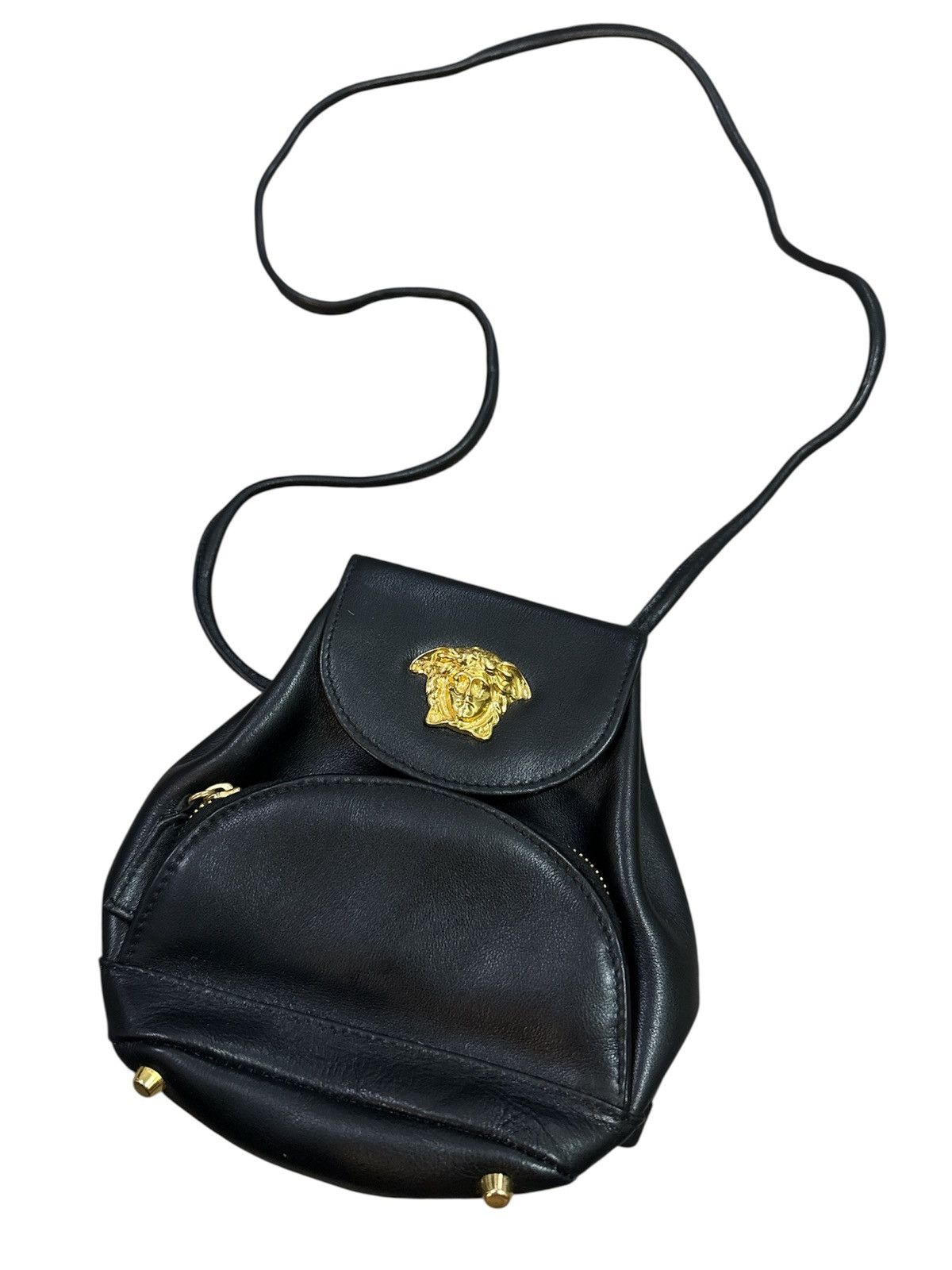 Versace Versace Medusa Leather Sling bag Size ONE SIZE - 1 Thumbnail