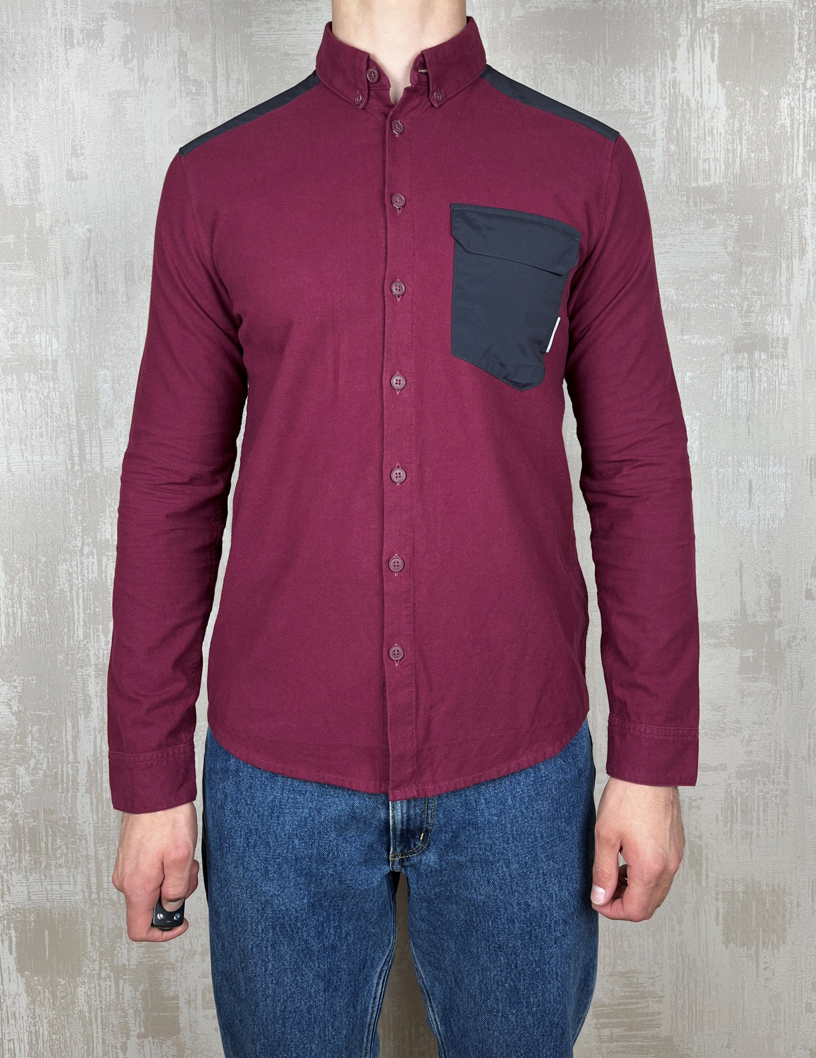 Mammut Mammut Pocket Long Sleeve Shirt Purple Button Down Collar Size US M / EU 48-50 / 2 - 2 Thumbnail