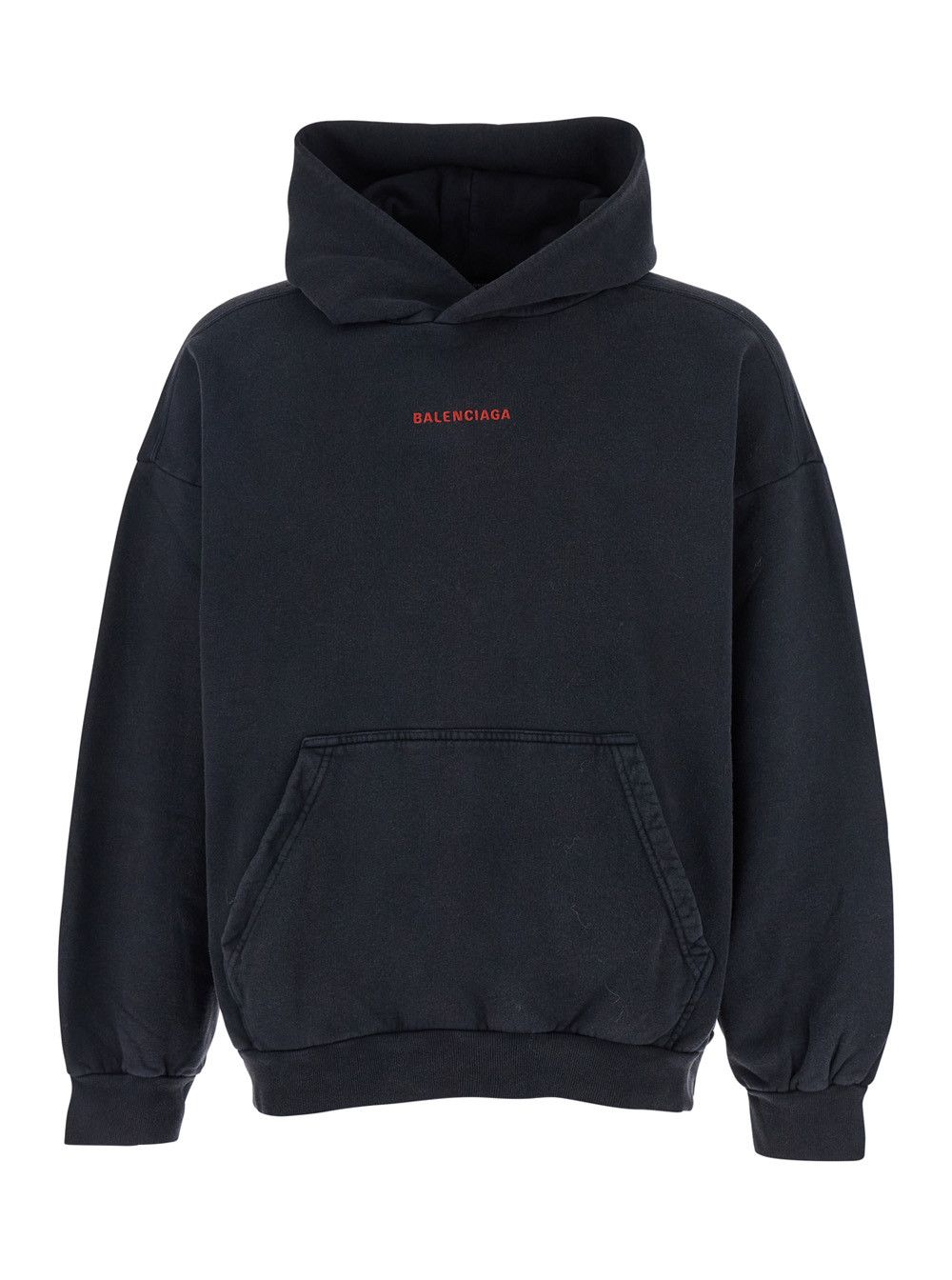 トップス Balenciaga Cities Paris Wide Fit Hoodie Balenciaga Cities Paris Hoodie Wide Fit 'Black White