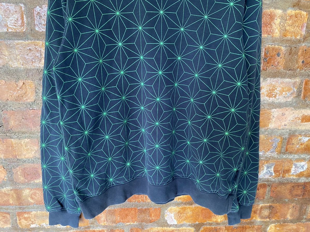 Swagger 2008 Swagger psychedelic illustration green sweatshirt Size US L / EU 52-54 / 3 - 4 Thumbnail