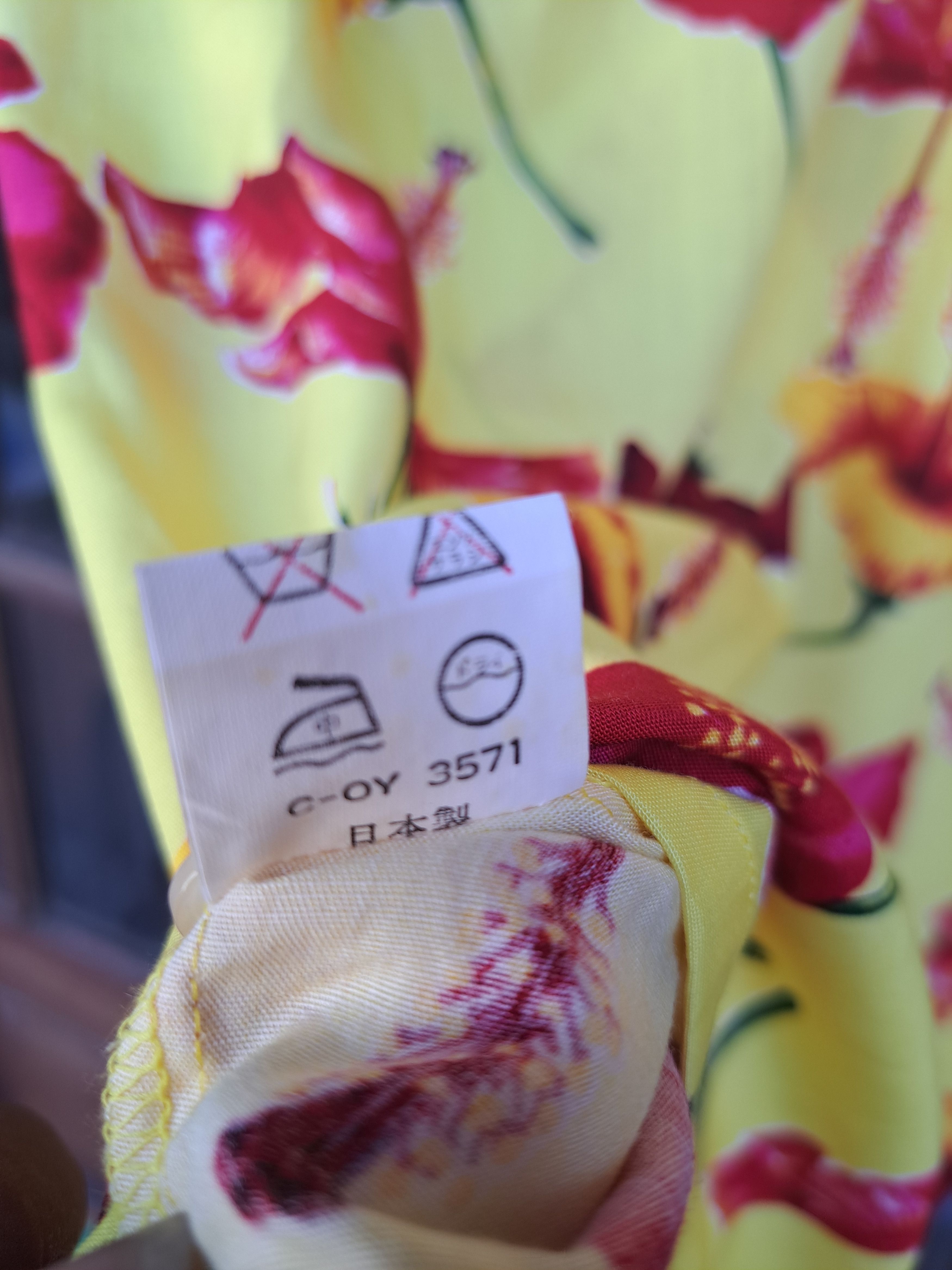 Kenzo KENZO Floral Rayon Shirts Size Free Size US L / EU 52-54 / 3 - 7 Thumbnail