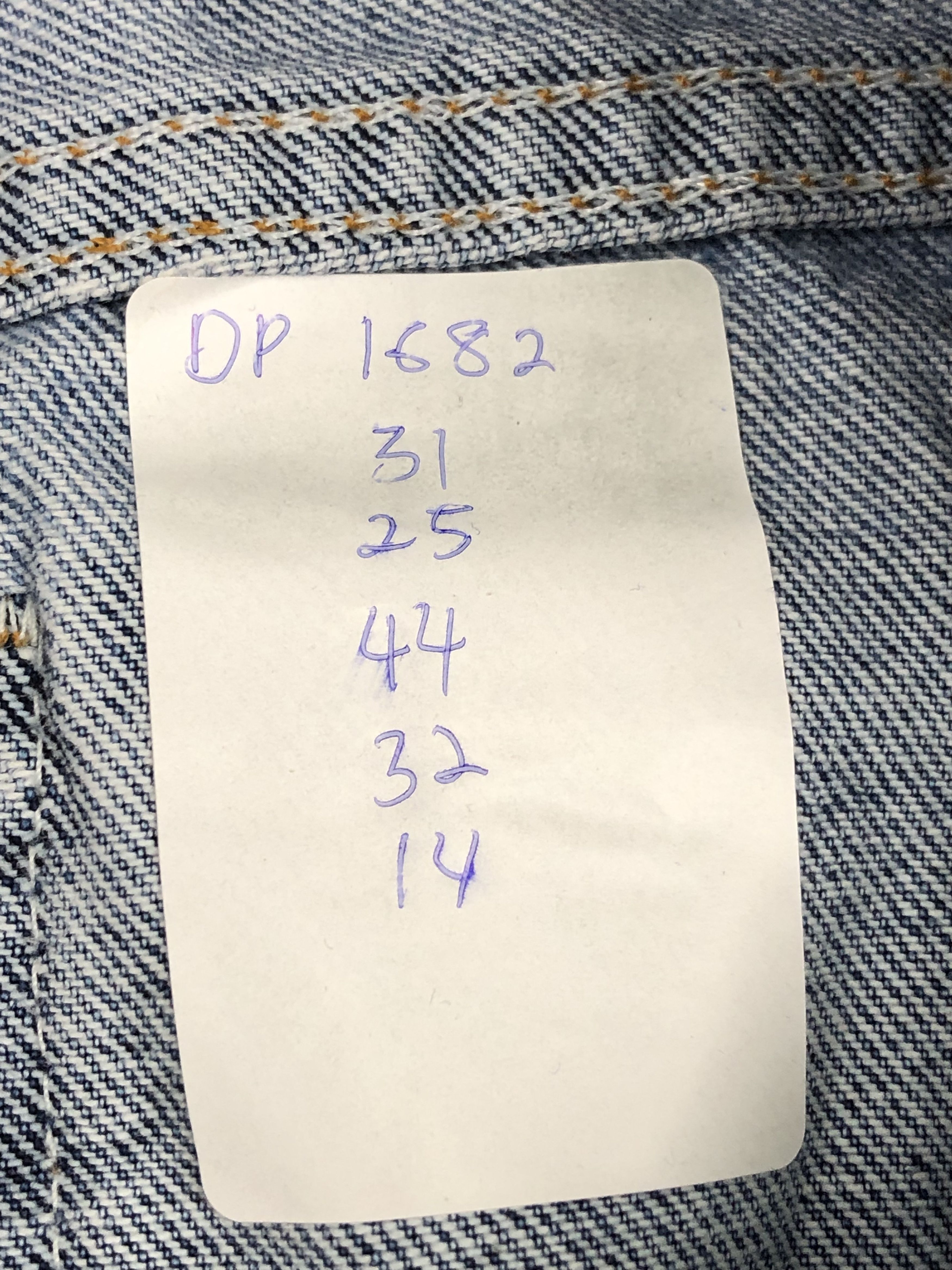 Levi's Vintage 90s Levis 550 Light Blue Jeans DP1682 Size US 31 - 13 Thumbnail