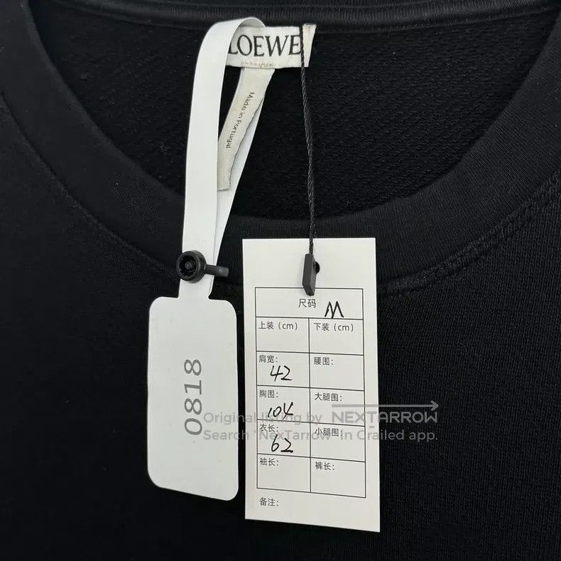 Loewe Loewe Floral Lettering Logo Hoodie Size US M / EU 48-50 / 2 - 2 Thumbnail