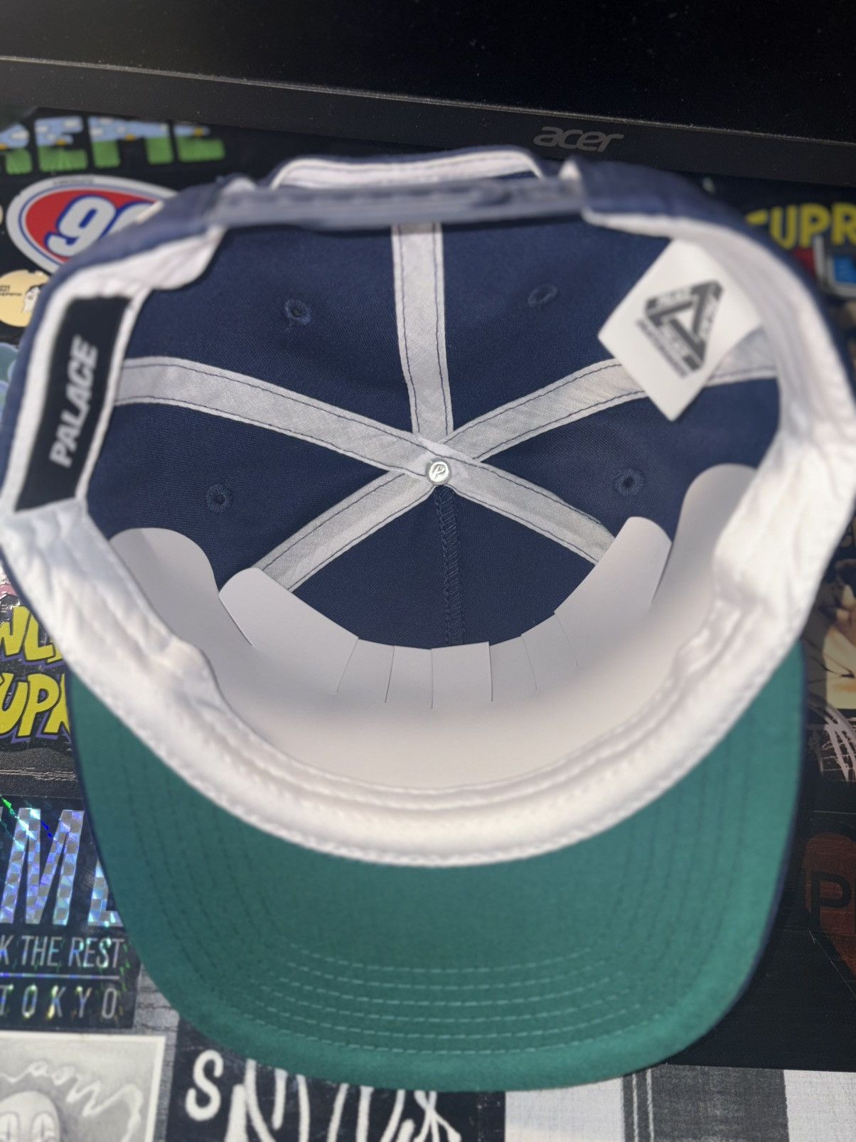 Palace Palace English Rose 5-Panel Navy Size ONE SIZE - 4 Thumbnail