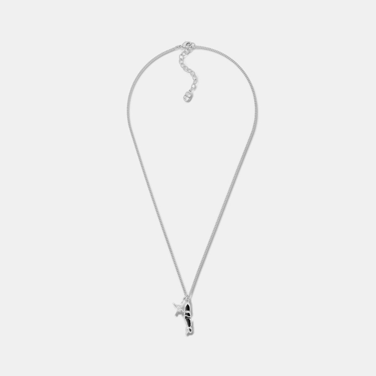 Dior o1bcso1str0126 Size:OS/Hamilton Pendant Necklace in Silver Size ONE SIZE - 1 Thumbnail