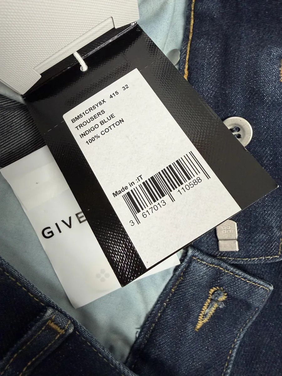 Givenchy SS2024 Givenchy 4G Cargo Denim Brut Carpenter Jeans Size US 32 / EU 48 - 11 Thumbnail