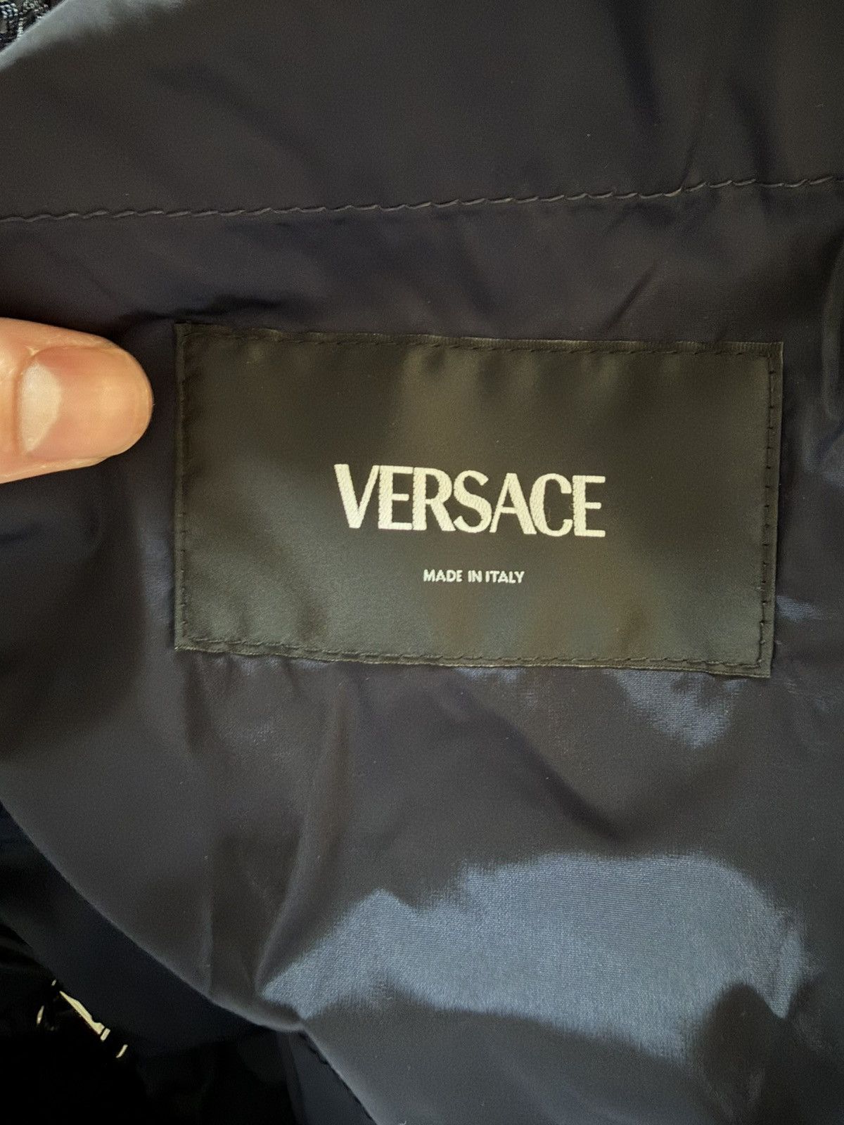 Versace Versace Graphic Nylon Windbreaker Hooded Jacket Size US M / EU 48-50 / 2 - 4 Thumbnail