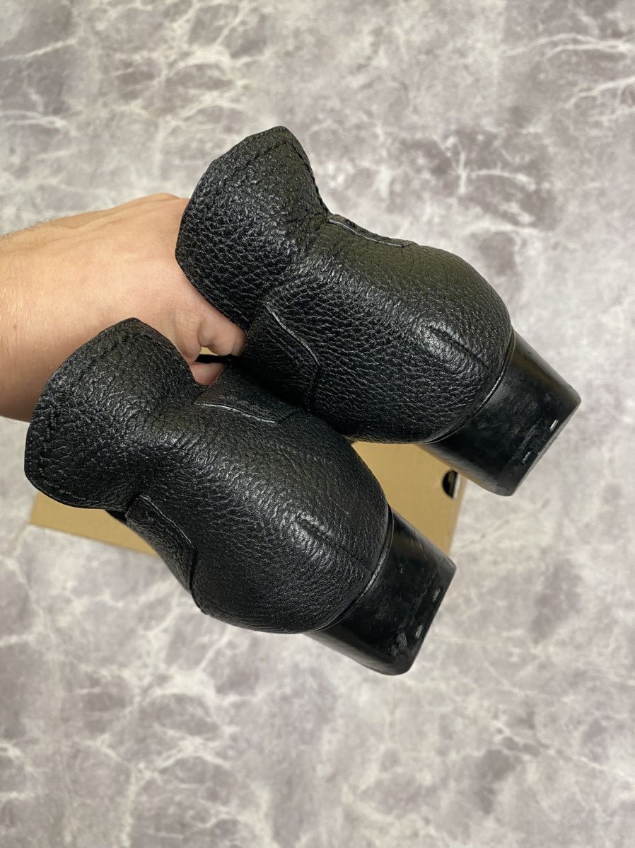 Alexander Wang Alexander Wang Zoe Black Leather Avant-garde Shoes Size: 41 Size US 11 / IT 41 - 8 Thumbnail