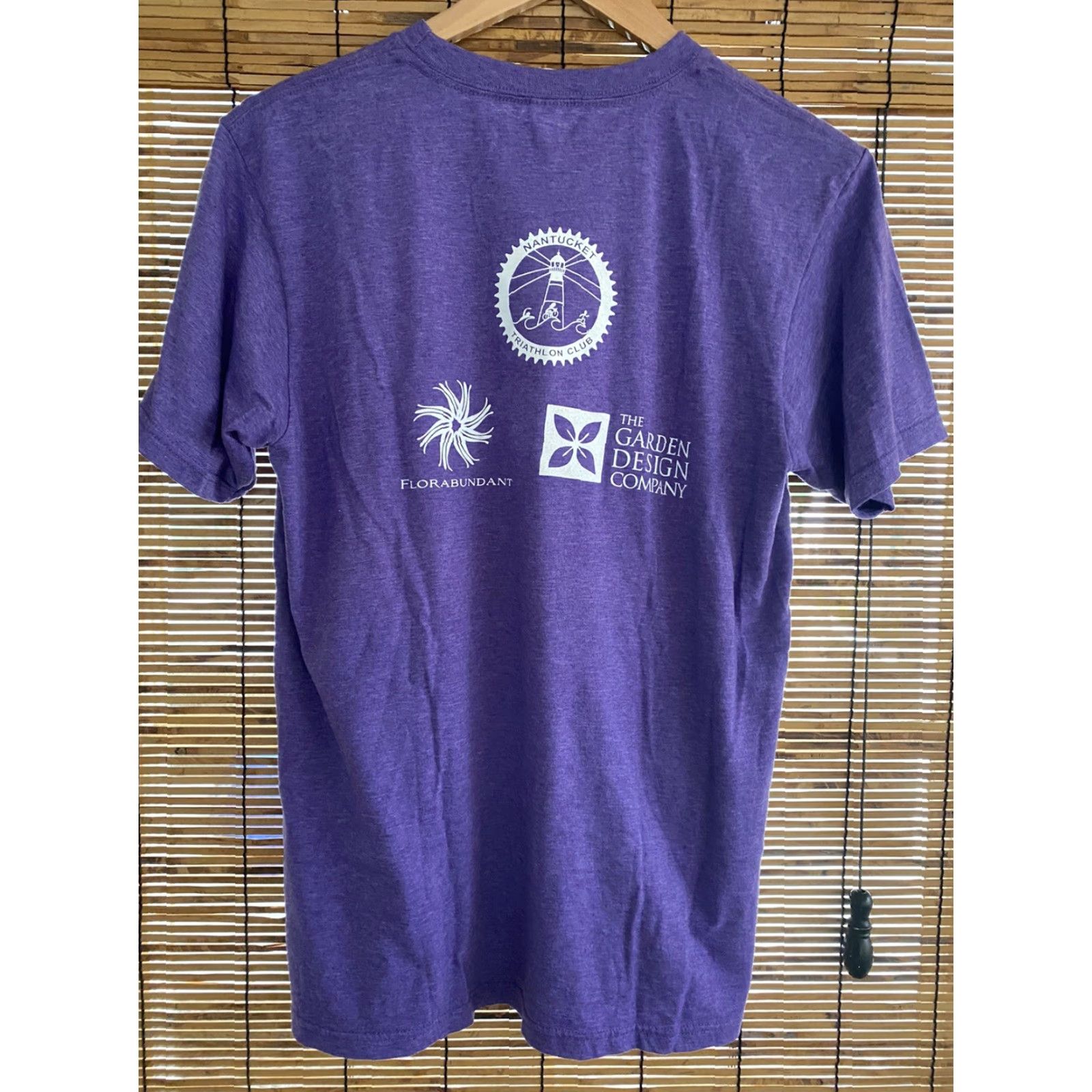Anvil VINTAGE 2014 Womens Medium Daffodil Purple 5k Running Shirt Nantucket ACK M Nike? Size M / US 6-8 / IT 42-44 - 3 Thumbnail