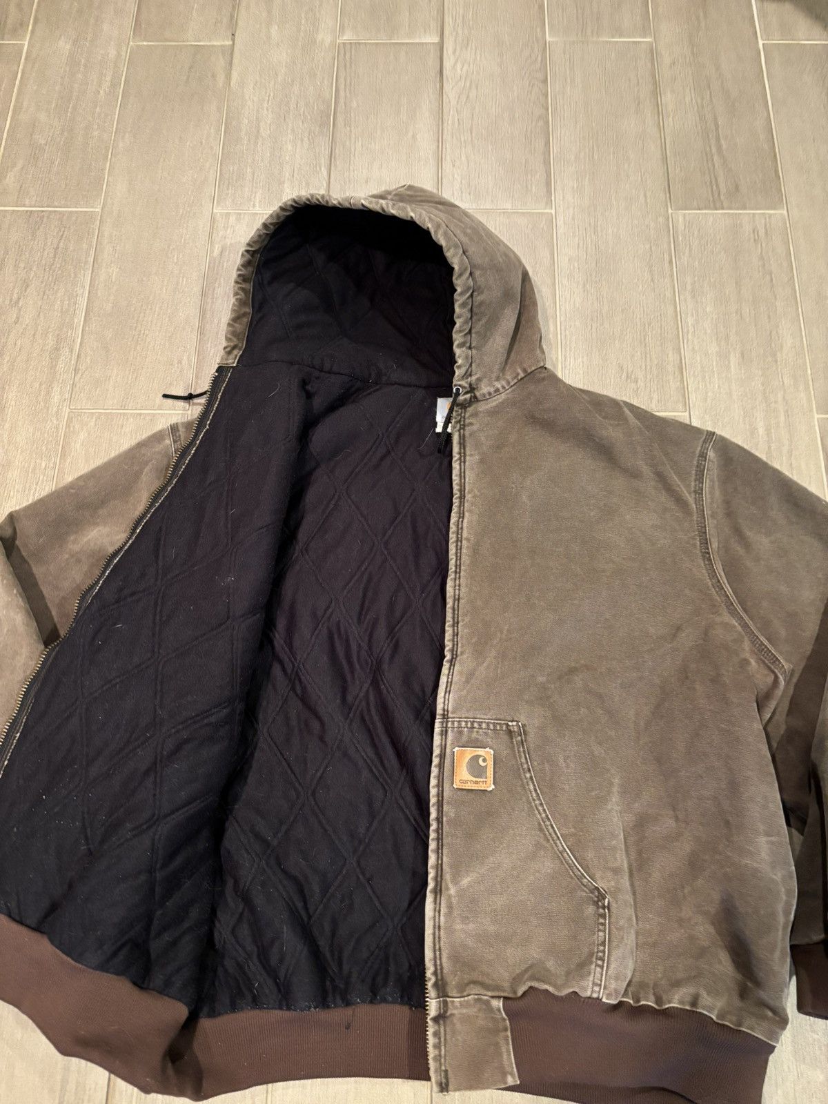 Carhartt Carhartt Hooded Vintage Jacket Size US XL / EU 56 / 4 - 2 Thumbnail