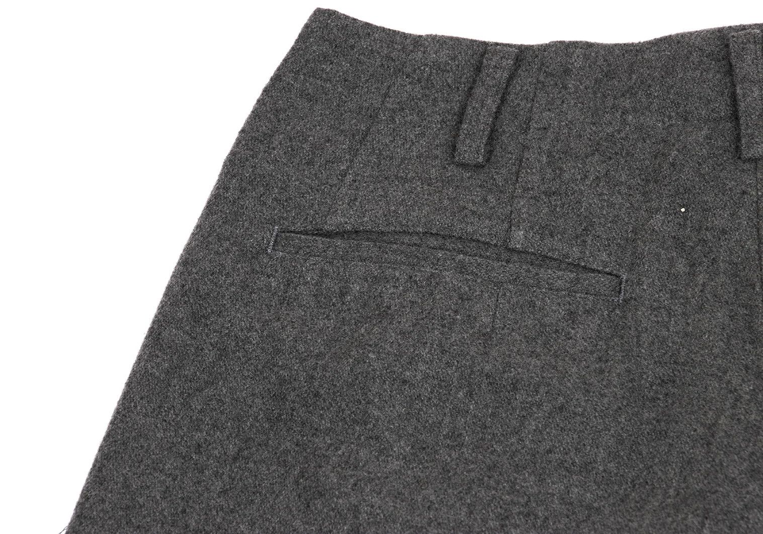 Yohji Yamamoto Yohji Yamamoto Felt Wool Tapered Pants Size US 36 / EU 52 - 12 Thumbnail