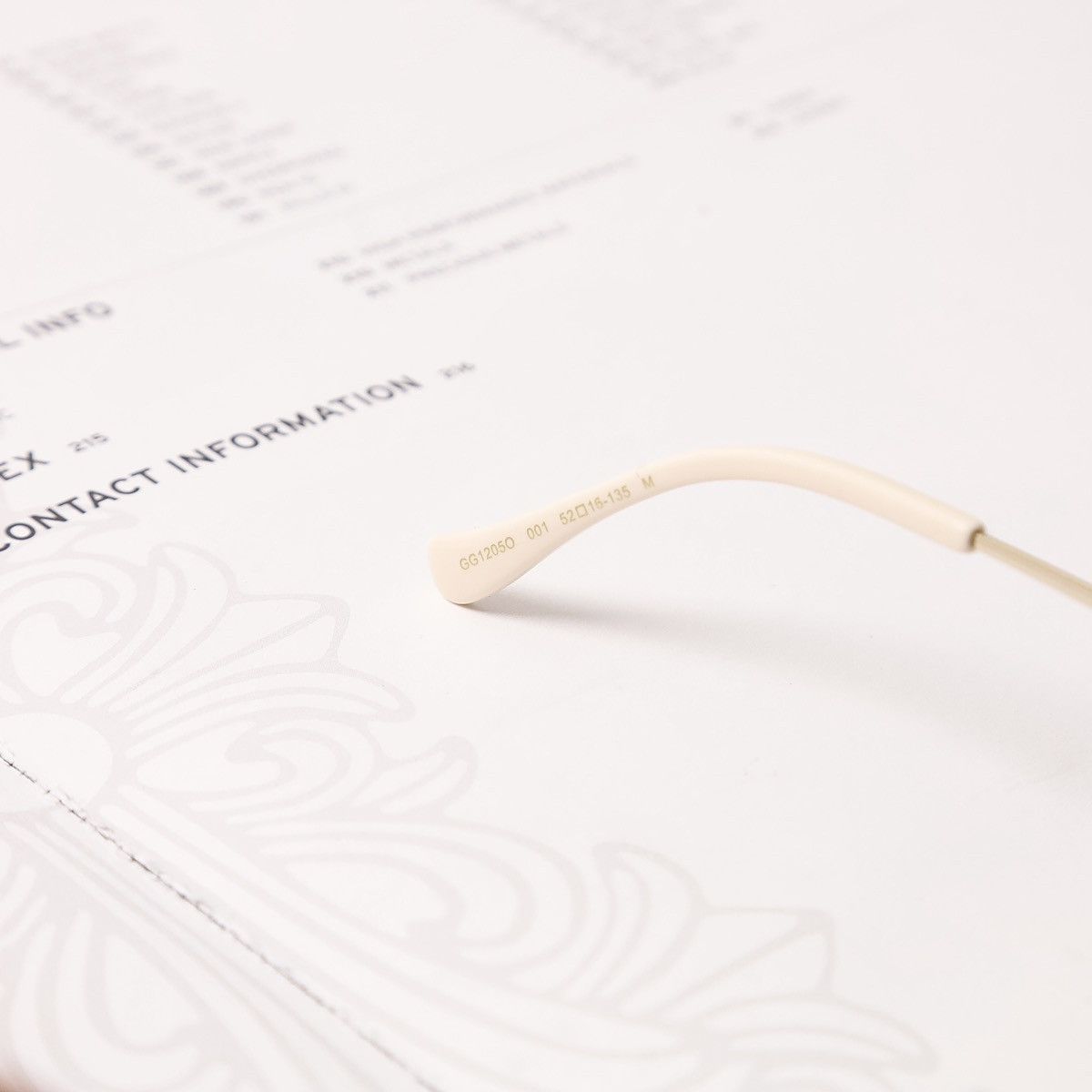 Gucci GUCCI GG1205O 001 GLASSES Size ONE SIZE - 5 Thumbnail