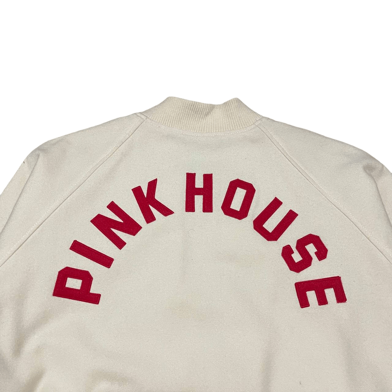 Pink House Vintage Pink House Wool Bomber Jacket Size US M / EU 48-50 / 2 - 2 Thumbnail