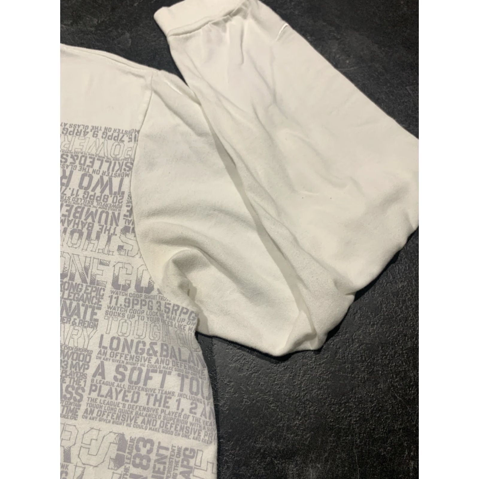 Nike NIKE AIR FORCE 1 GRAPHIC T-SHIRT WHITE GRAY LONG SLEEVE MENS M Size US M / EU 48-50 / 2 - 6 Thumbnail