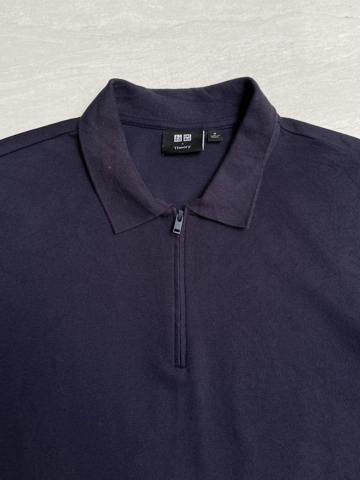 Theory × Uniqlo UNIQLO x THEORY Navy T-shirt Size US S / EU 44-46 / 1 - 9 Thumbnail