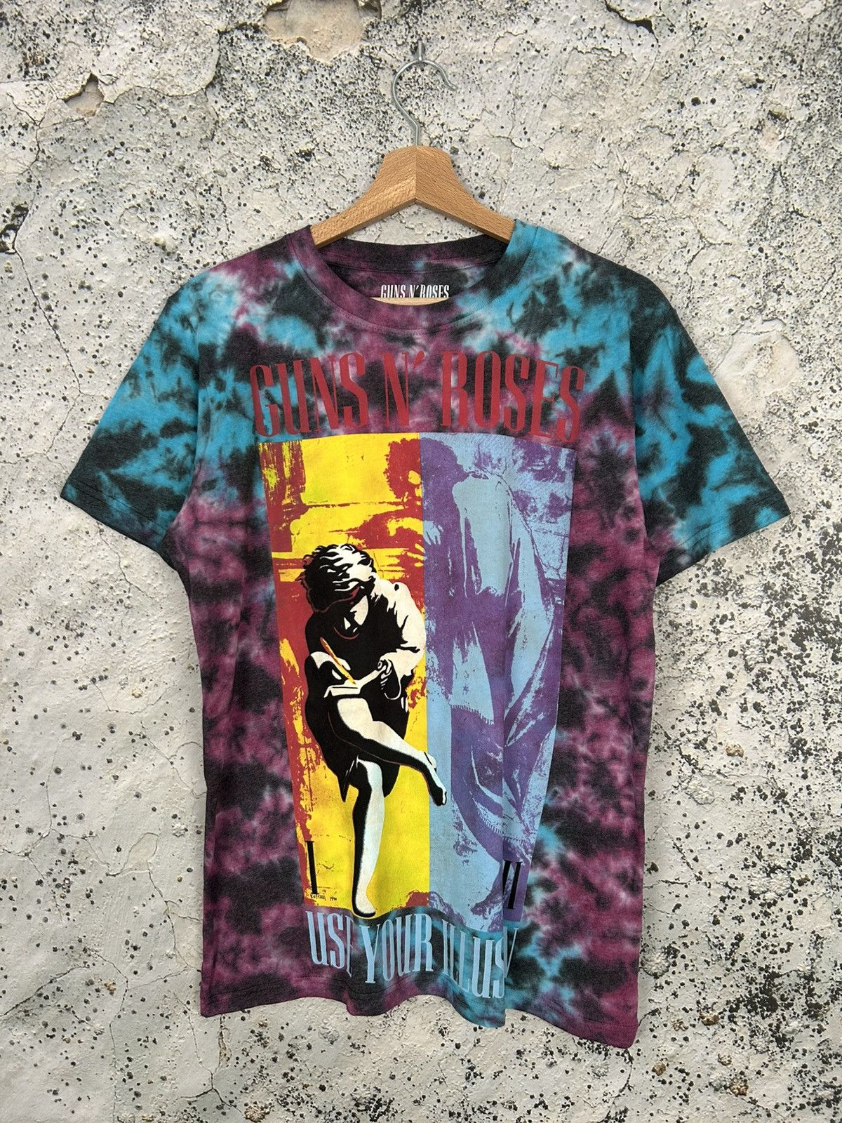 Band Tees Vintage Guns n Roses Rock Band Tee Metal Use Your Illusion Size US S / EU 44-46 / 1 - 1 Thumbnail