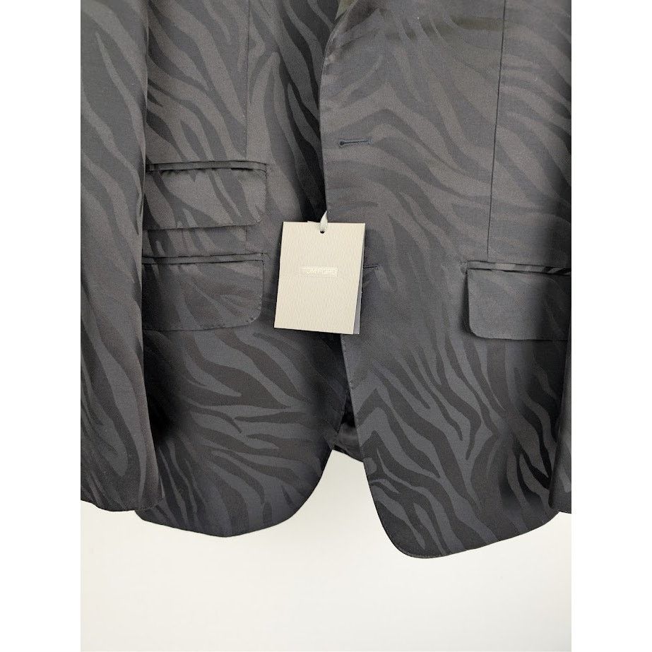 Tom Ford o1rshd1 Blazer Jacket in Black Size US M / EU 48-50 / 2 - 6 Thumbnail