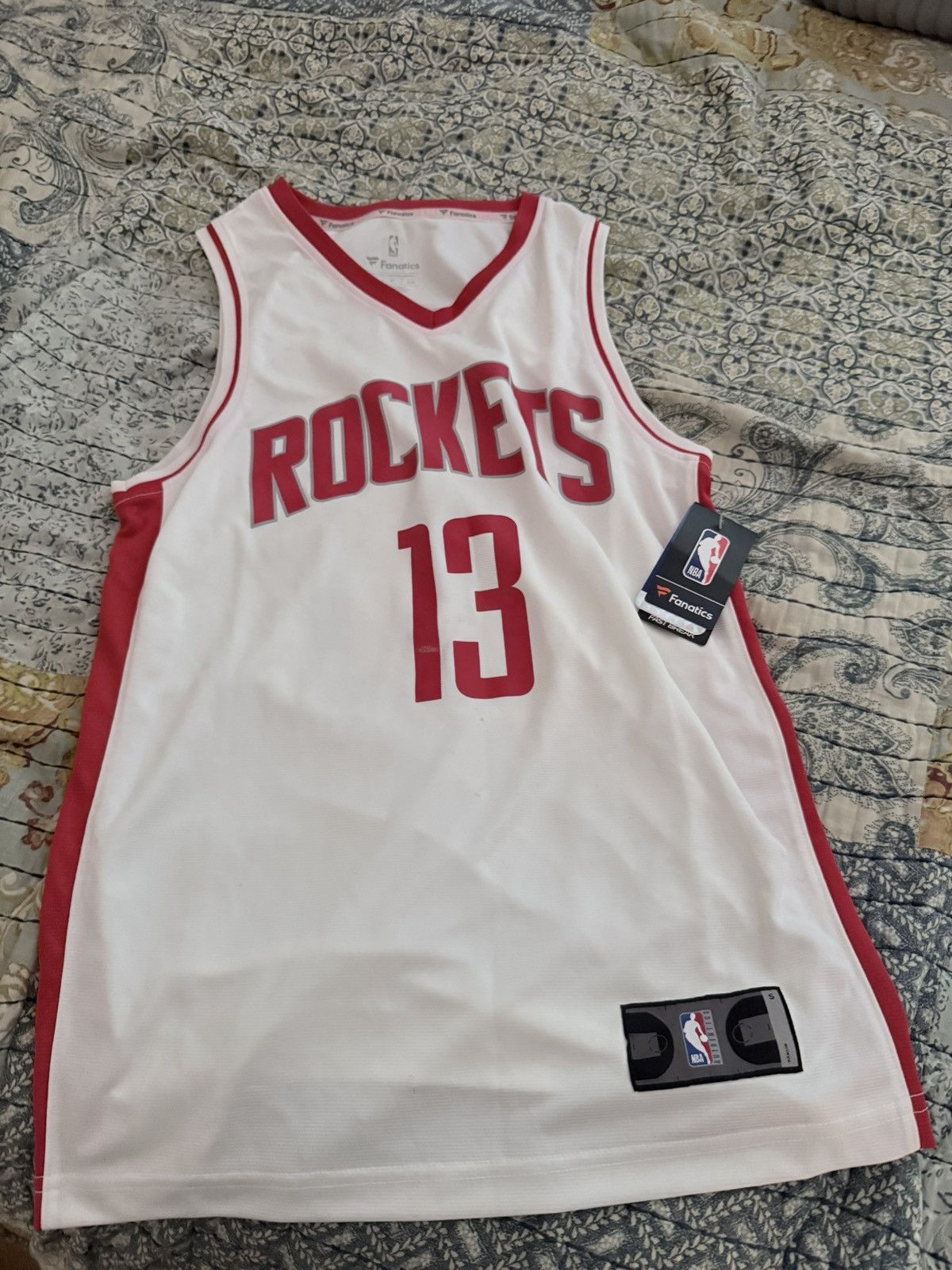 Other James Harden Rockets #13 Jersey Small White NWT Fanatics Size US S / EU 44-46 / 1 - 1 Thumbnail