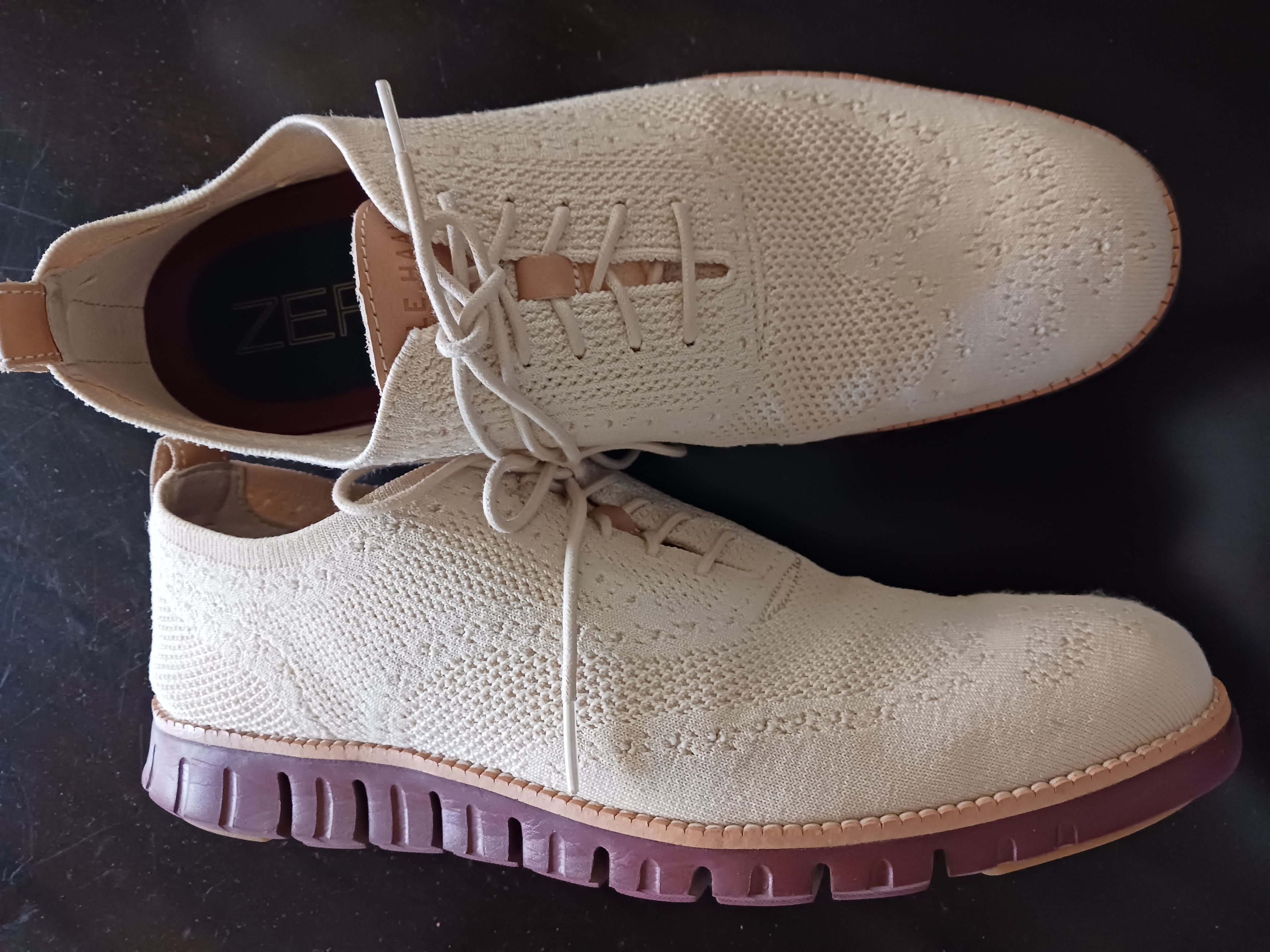 Cole Haan Zerogrand Laser Wingtip Oxfords Size US 10 / EU 43 - 2 Thumbnail