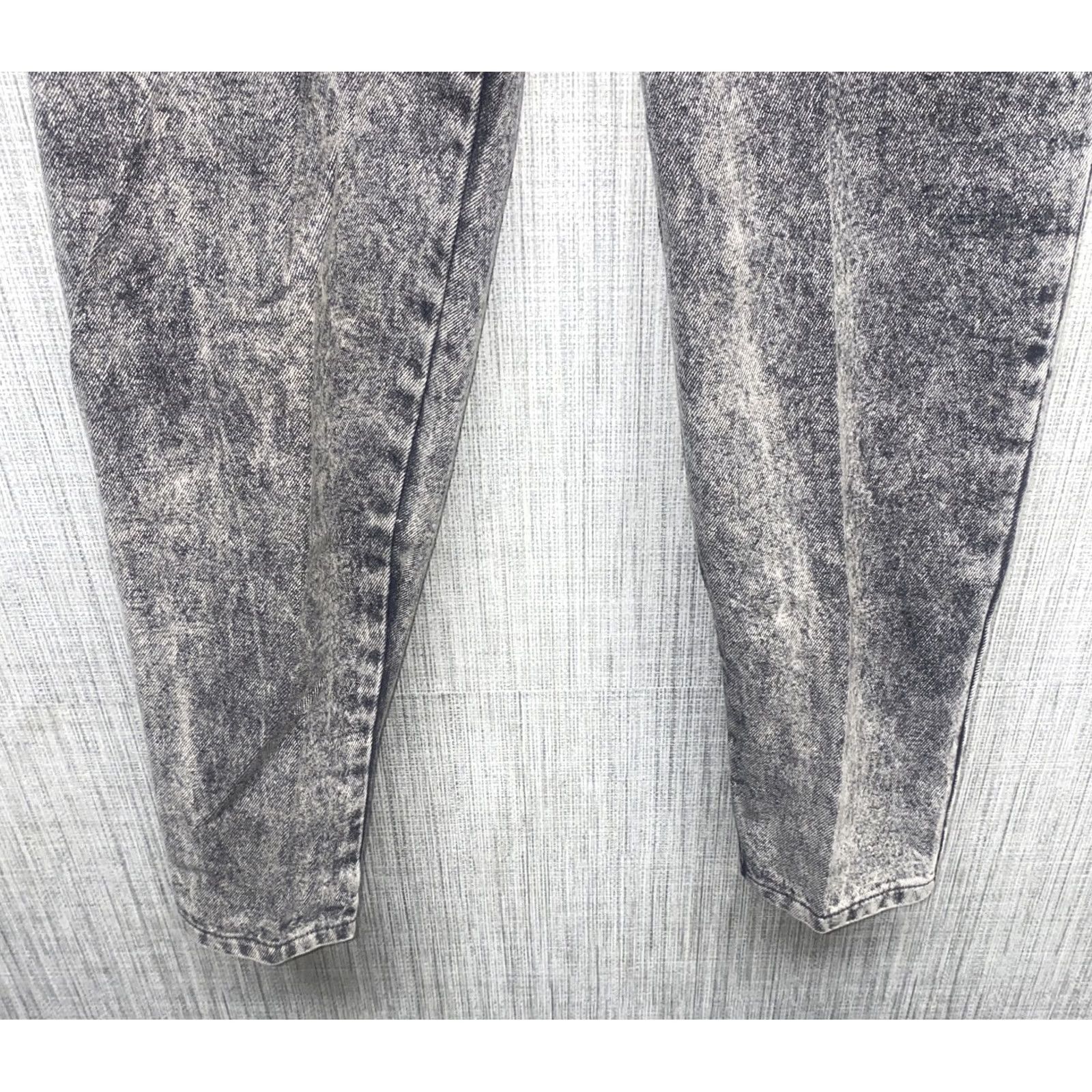 Denime Action West Womens Jeans Zip Fly Cotton Denim Black Size 11 27in 28in NWT USA Made Size 32" / US 10 / IT 46 - 3 Thumbnail