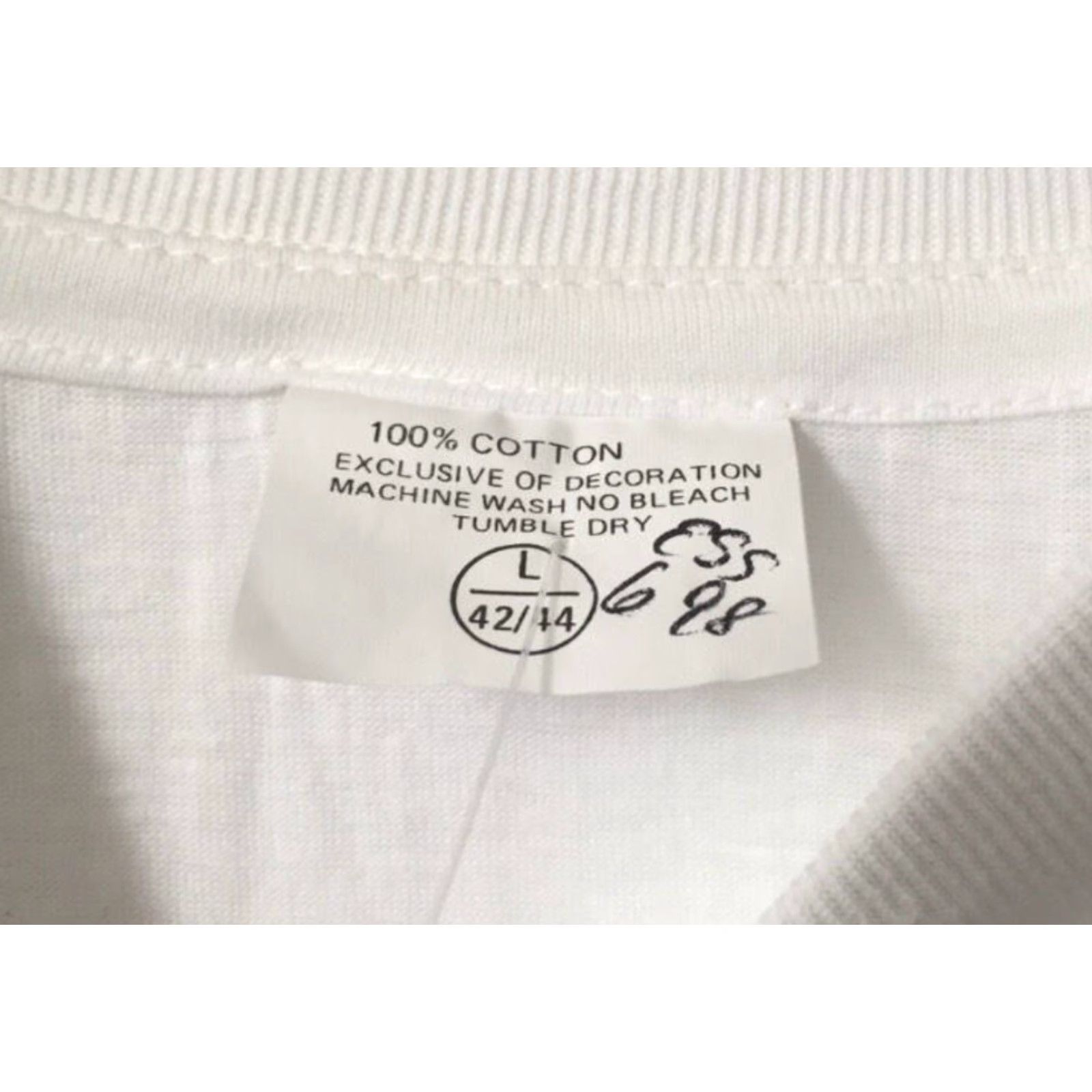Vintage VINTAGE Unbranded T-Shirt Mens White 90s Bart Simpson Deadstock NWOT 1990s USA Made Size US L / EU 52-54 / 3 - 4 Thumbnail