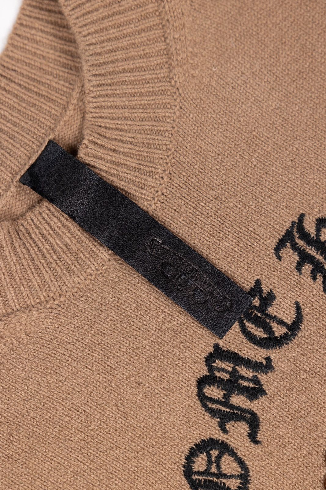 Chrome Hearts Chrome Hearts Triple Cross Patch Cashmere Sweater Size US XS / EU 42 / 0 - 16 Thumbnail