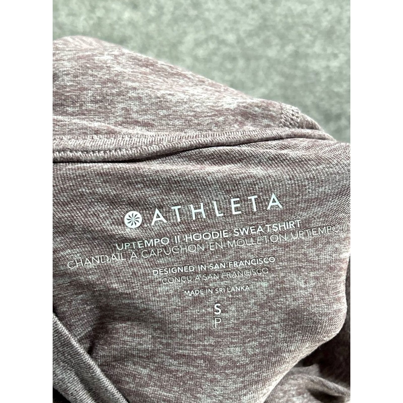 Athleta Athleta Hoodie Womens Small Pink Running Pullover Size S / US 4 / IT 40 - 3 Thumbnail