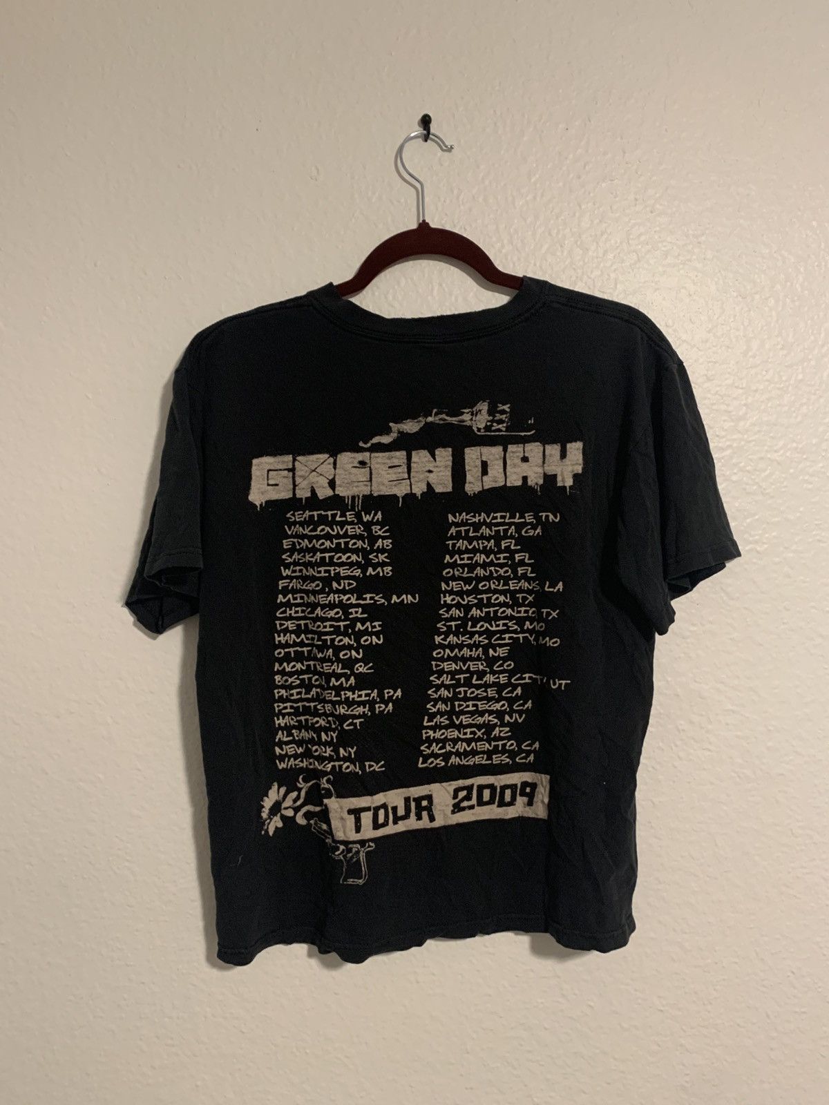 Vintage Green Day 2008 Tour Shirt Size US S / EU 44-46 / 1 - 2 Thumbnail