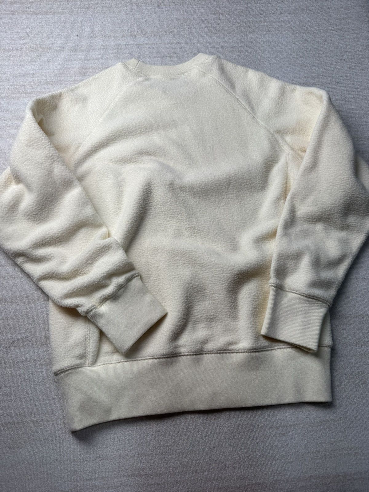 Aime Leon Dore 2019 Ald cream fleece crewneck Size US M / EU 48-50 / 2 - 5 Thumbnail