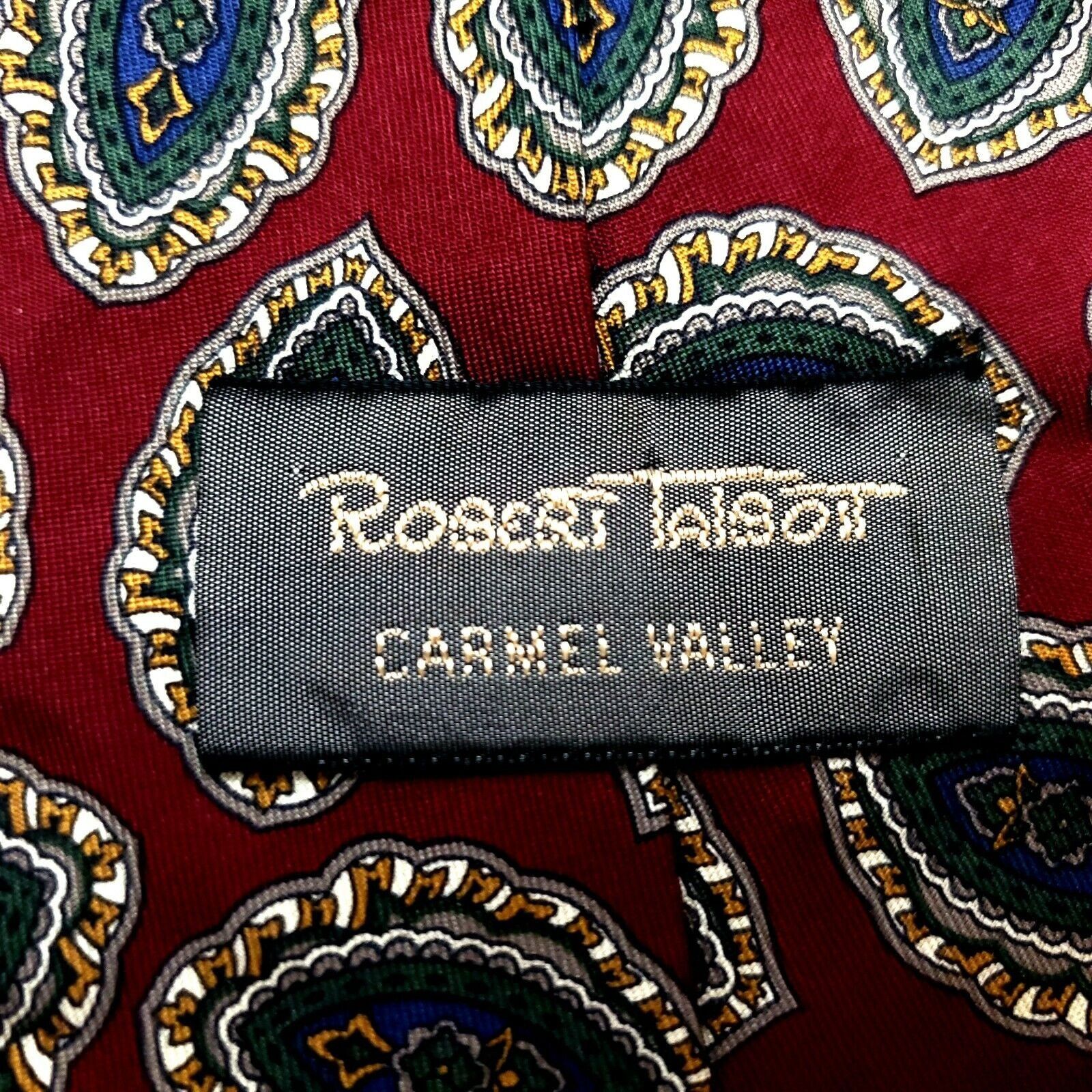 Robert Talbott Robert Talbott Carmel Valley Silk Tie Red Abstract Short Size ONE SIZE - 3 Thumbnail