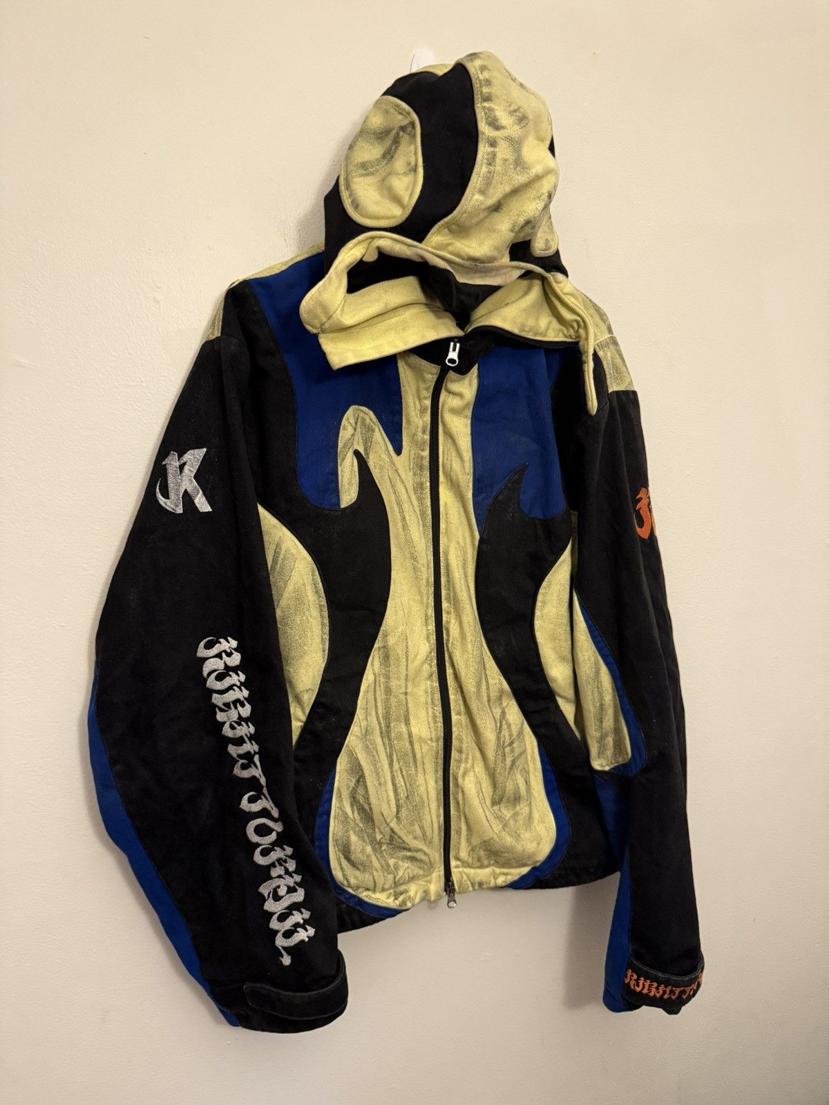 Kusikohc Kusikohc Technical Wingsuit Windbreaker in Blue Green Black Size US M / EU 48-50 / 2 - 3 Thumbnail