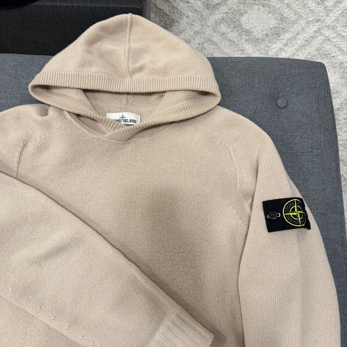 Stone Island Stone Island Knit Hoodie Size US M / EU 48-50 / 2 - 2 Thumbnail
