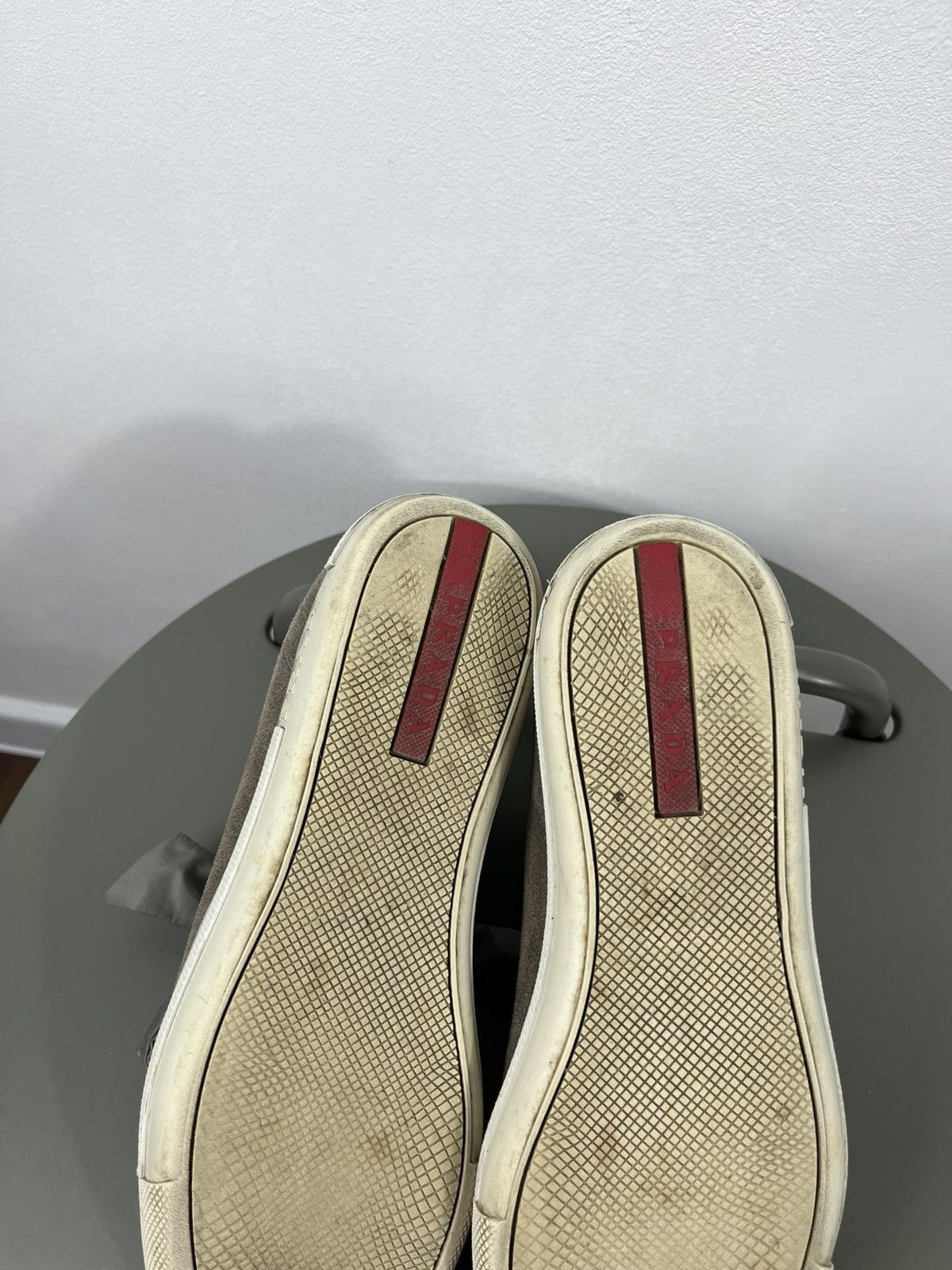 Prada Prada Suede Sneakers Bow Laces Cap Toe Women’s Size 36 Size US 6 / IT 36 - 9 Thumbnail