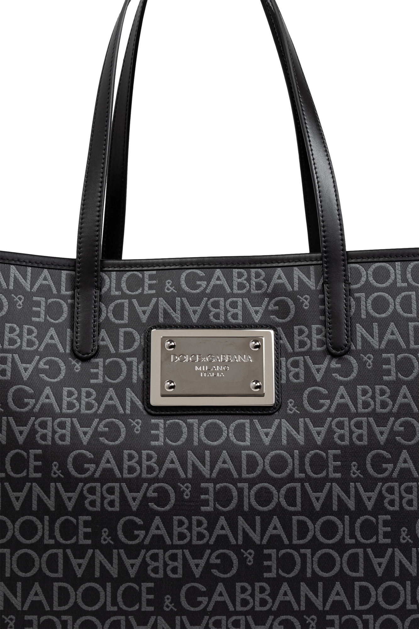 Dolce & Gabbana o1s22i1n0225 Size: OS / Large Tote Bag in Black Size ONE SIZE - 6 Thumbnail
