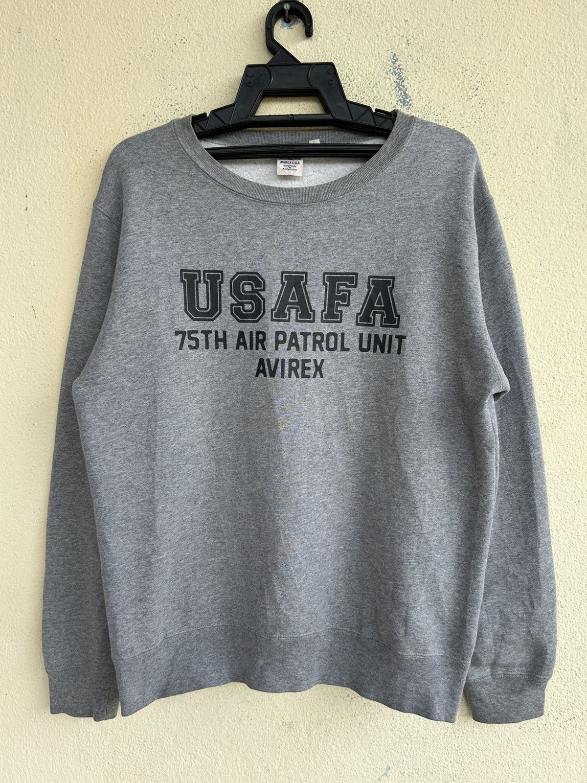 Avirex USAFA 75th Air Patrol Unit Sweatshirt Size US L / EU 52-54 / 3 - 1 Thumbnail