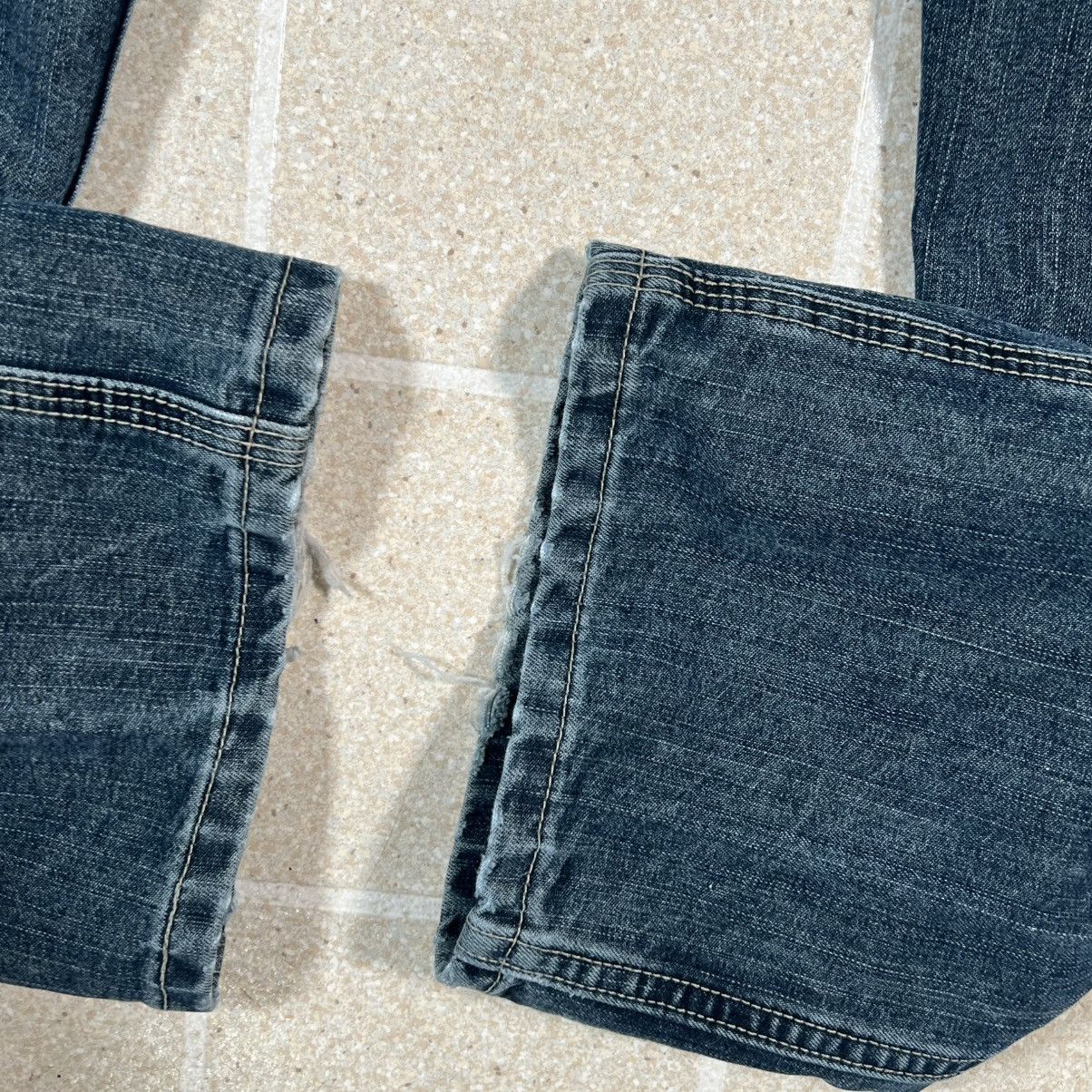 Lee Lee Dungarees Carpenter Jeans Fade Light Loose Wide Leg Y2K Size US 32 / EU 48 - 5 Thumbnail