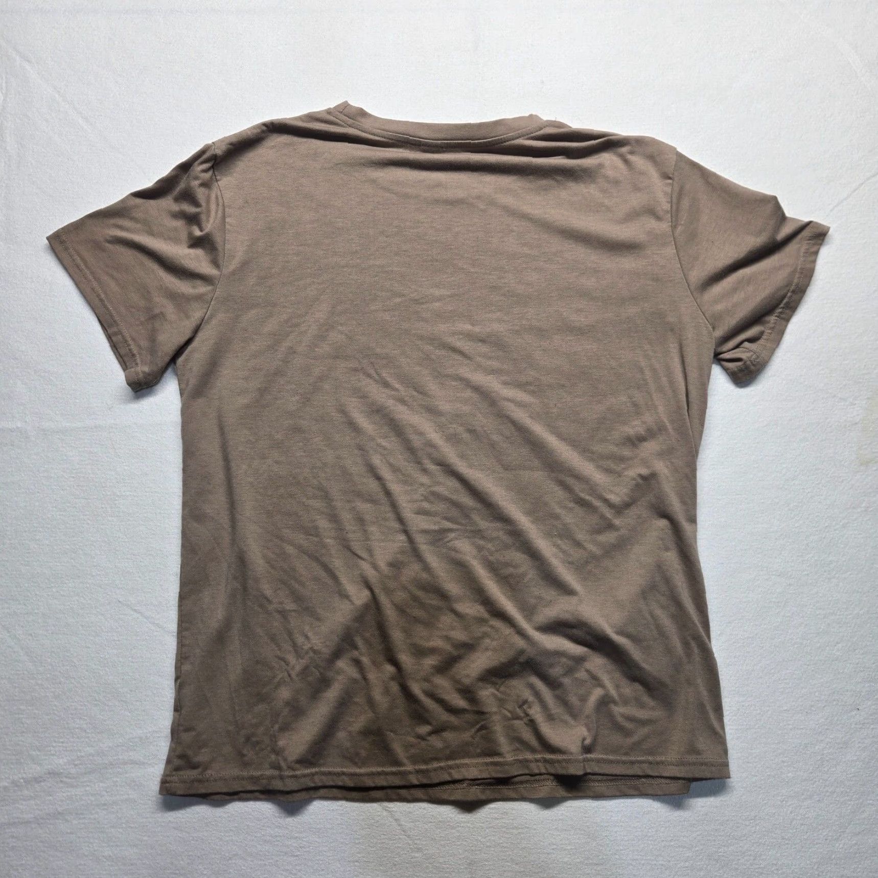 Vintage ROMWE Shirt Adult XL Brown Tee T-Shirt Unisex Travelers Paradise Beach Tropical Mobile: Watukarung Pacitan? Size US XL / EU 56 / 4 - 7 Thumbnail