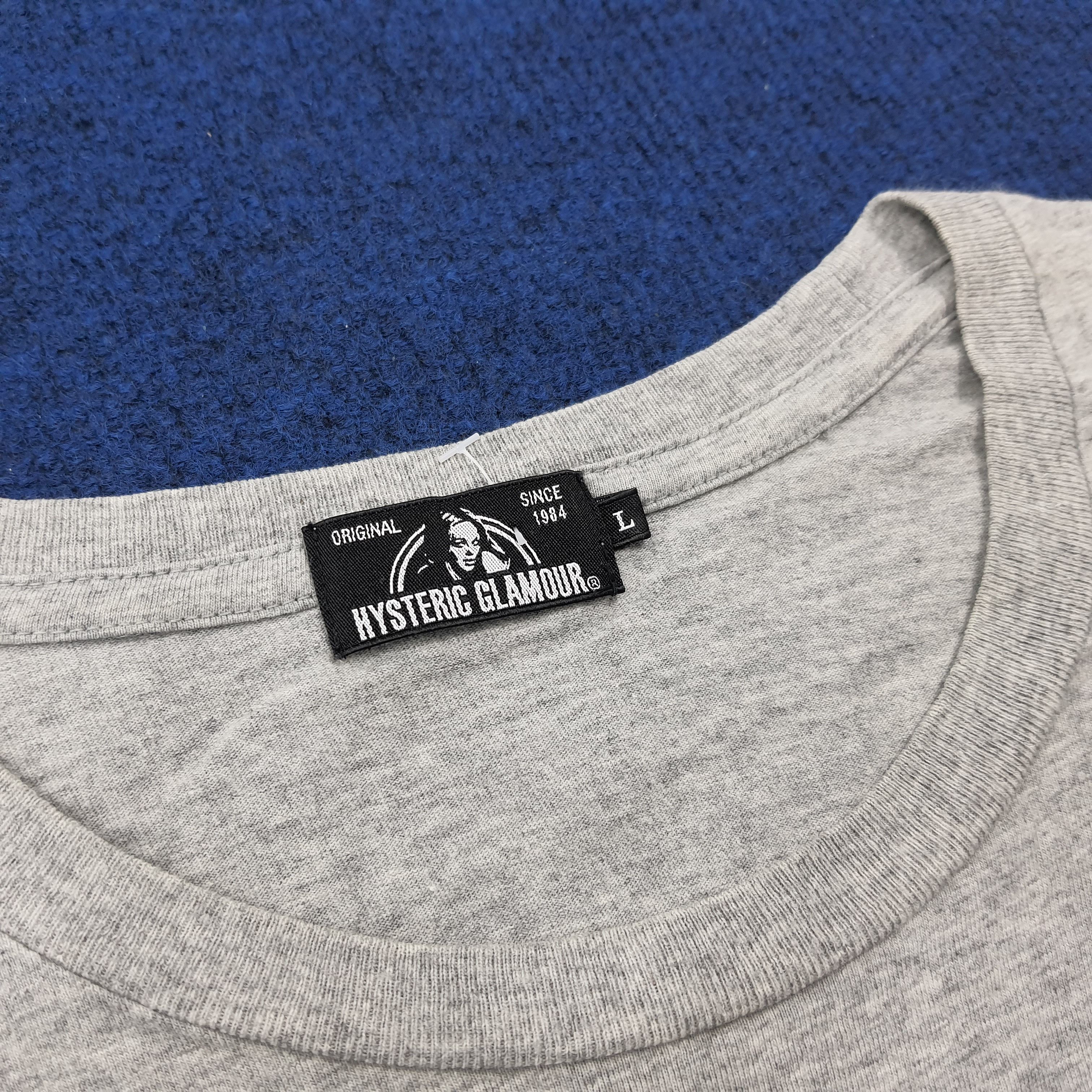 Hysteric Glamour × Japanese Brand × Vintage Vintage Hysteric Glamour Disco Punk Japanese Brand Tshirt Size US M / EU 48-50 / 2 - 4 Thumbnail