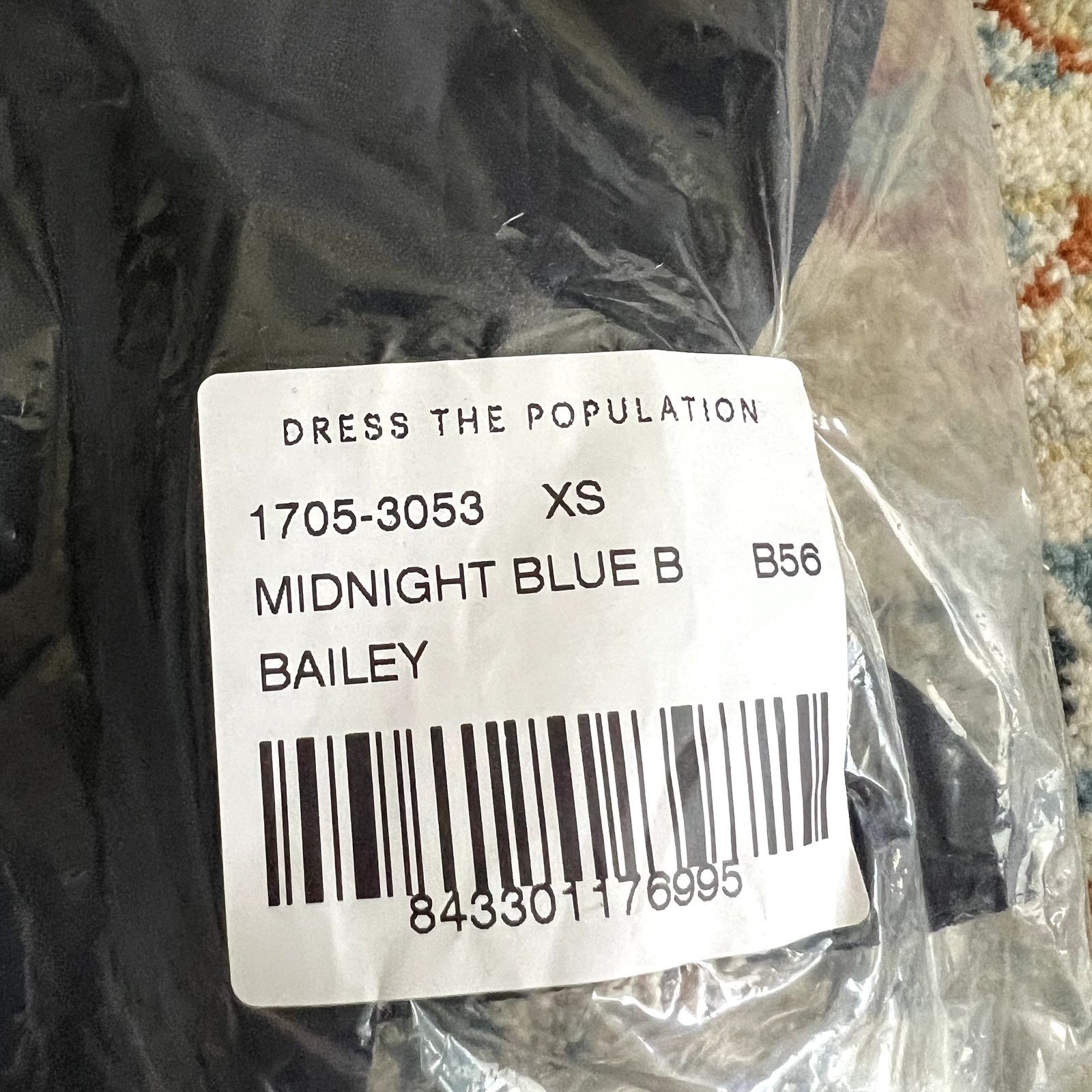 Dress the Population dress the population bailey midnight blue dress XS Size XS / US 0-2 / IT 36-38 - 8 Thumbnail