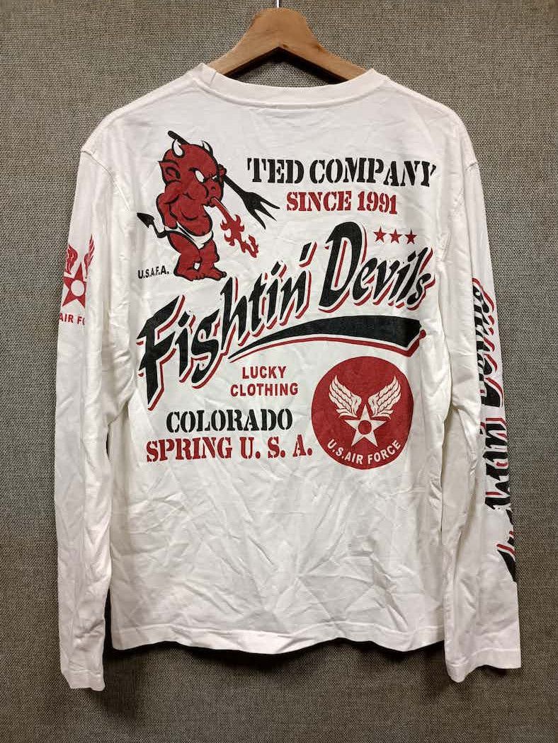 Avirex × Tedman t shirt long sleeve ted company fightin' devils Size US M / EU 48-50 / 2 - 1 Thumbnail