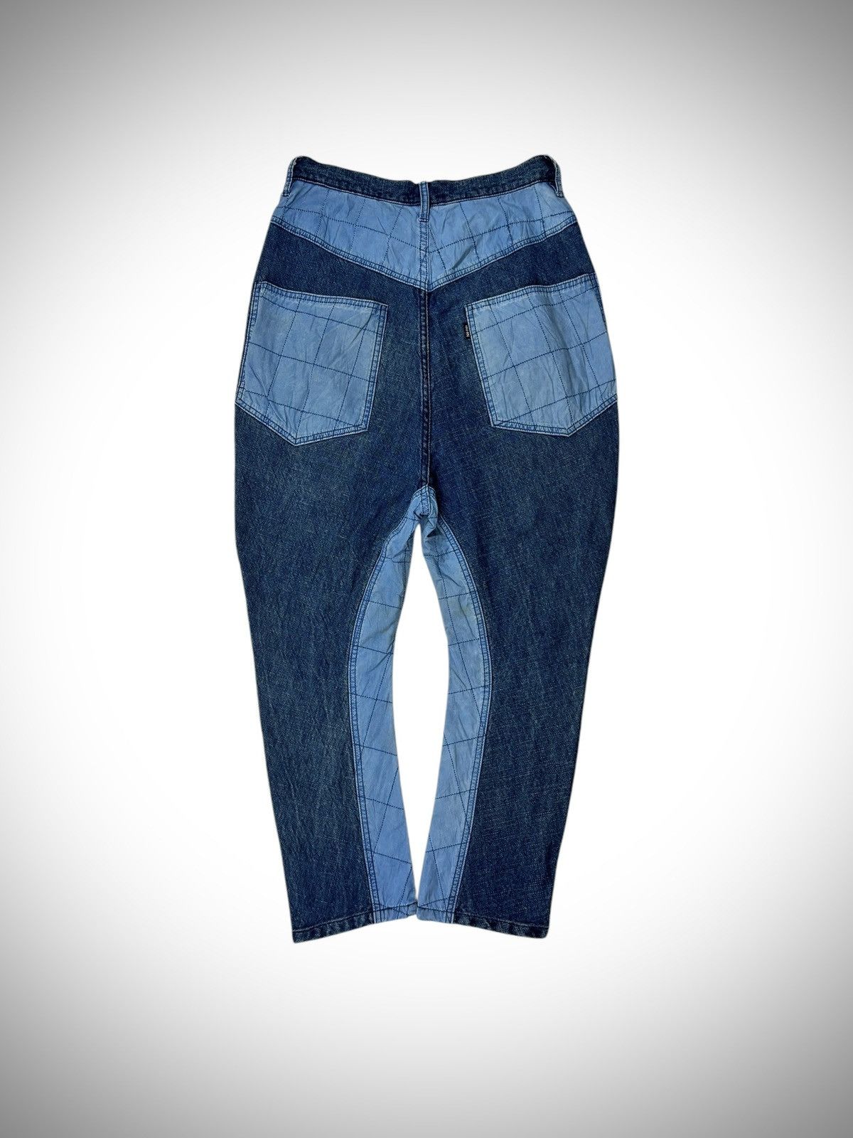 Issey Miyake 2000’s Issey Miyake Ne-Net - INDIGO DENIM Jeans Size 28" / US 6 / IT 42 - 6 Thumbnail