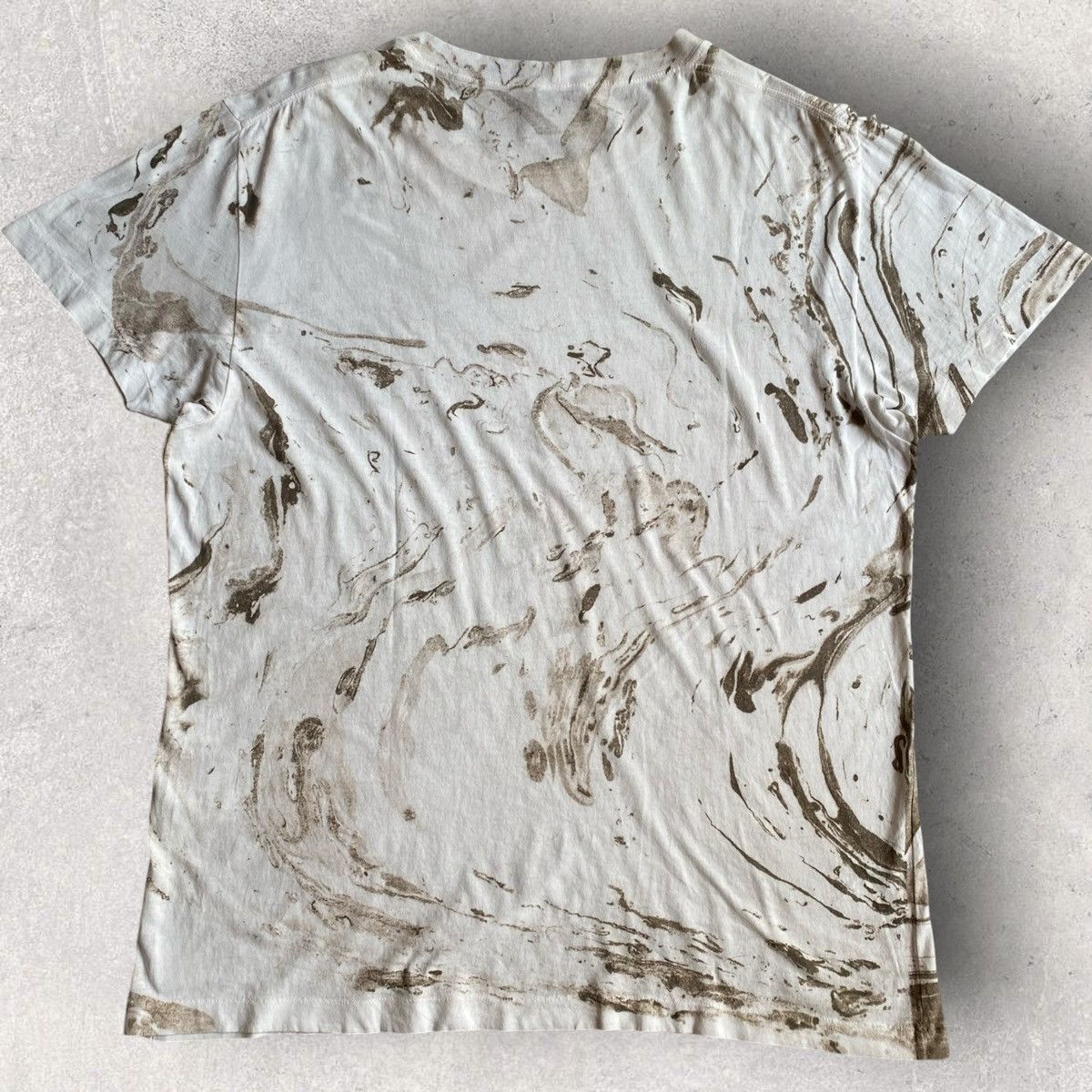 Saint Laurent Paris SS16 “Surf Sound” Marble T Shirt By Hedi Slimane Size US L / EU 52-54 / 3 - 5 Thumbnail