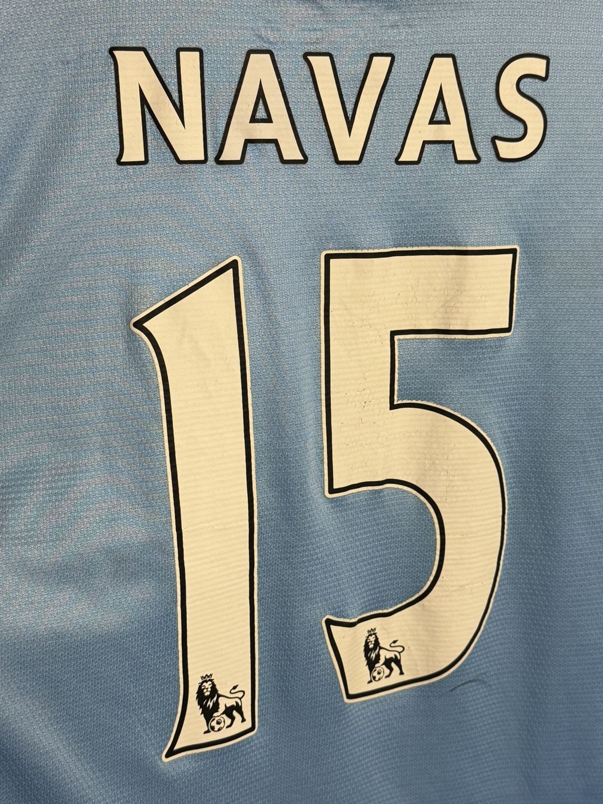 Nike Manchester City 13/14 Home Jesus Navas Football Jersey Size US M / EU 48-50 / 2 - 3 Thumbnail