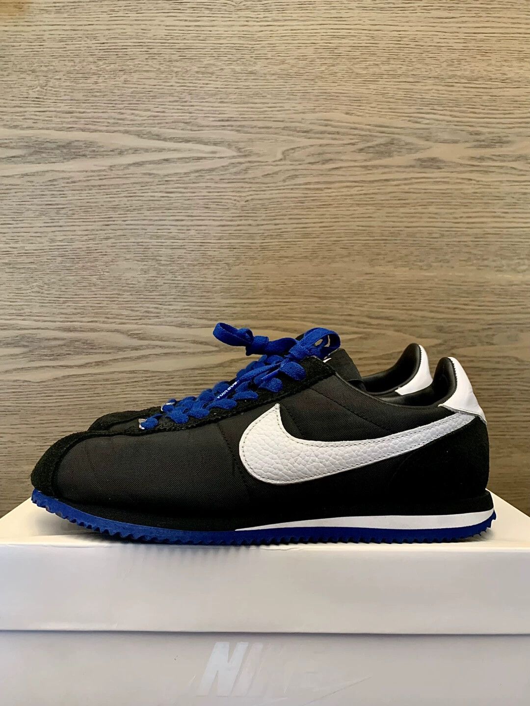Nike Undefeated x NikeLab LA Cortez Basic SP Klein Blue 42 Size US 9 / EU 42 - 2 Thumbnail