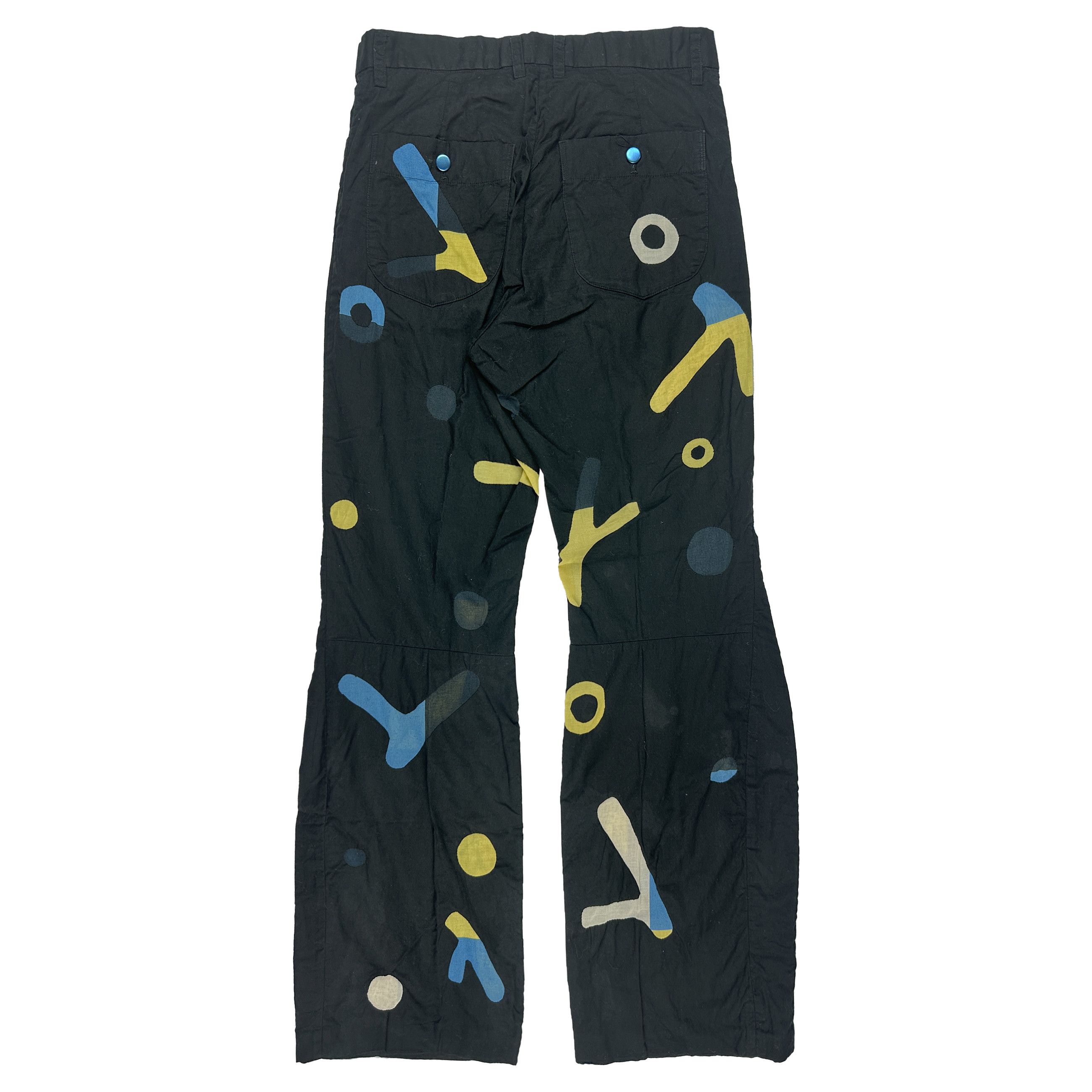 Issey Miyake SS97 Patchwork Balloon Pants Size US 30 / EU 46 - 2 Thumbnail