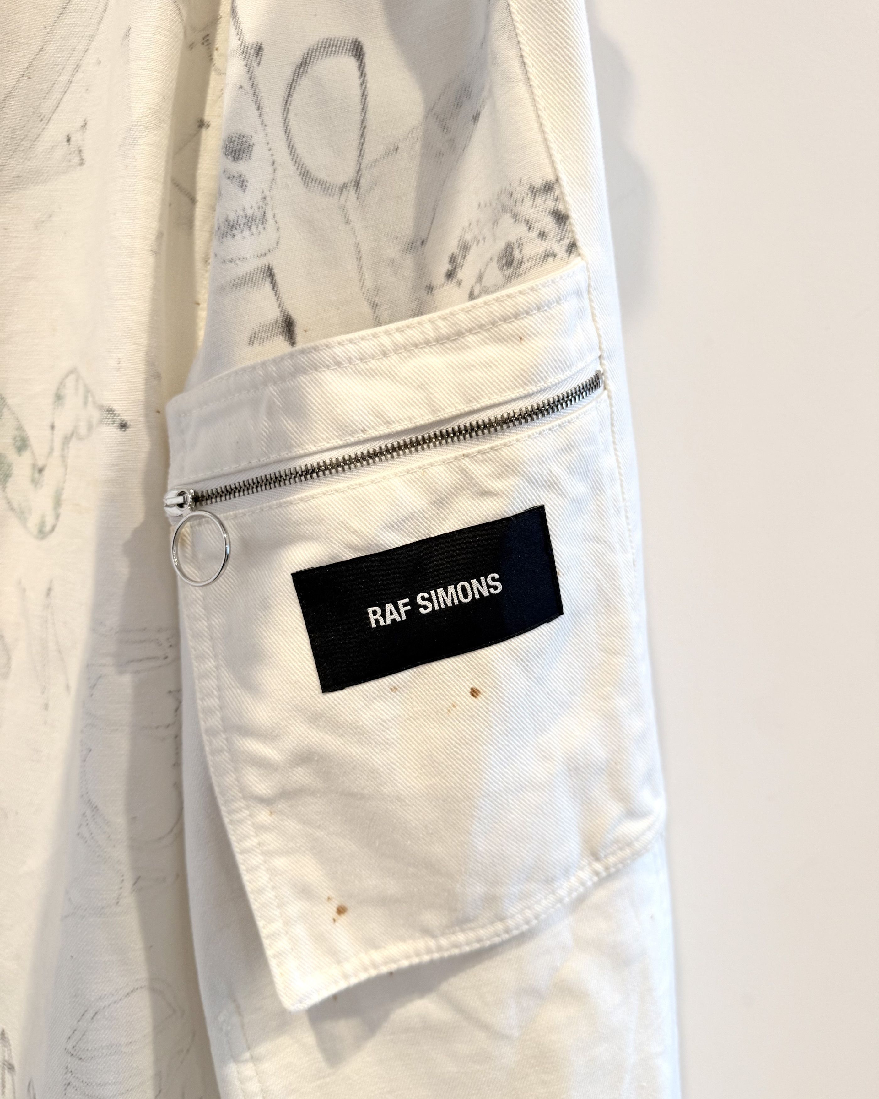 Raf Simons Raf simons Aw2015 Print Lab Coat Blazer Size US S / EU 44-46 / 1 - 4 Thumbnail