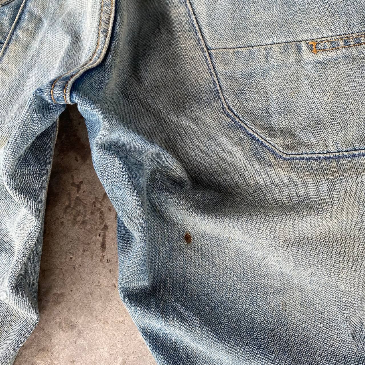 Avirex VINTAGE AVIREX BUSHPANT DENIM RUSTY WASH DIRTY STRAIGHT LEG Size US 30 / EU 46 - 9 Thumbnail