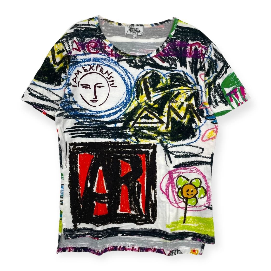 Vivienne Westwood 2007 VIVIENNE WESTWOOD Crayon Grafitti Mesh Size M / US 6-8 / IT 42-44 - 1 Thumbnail